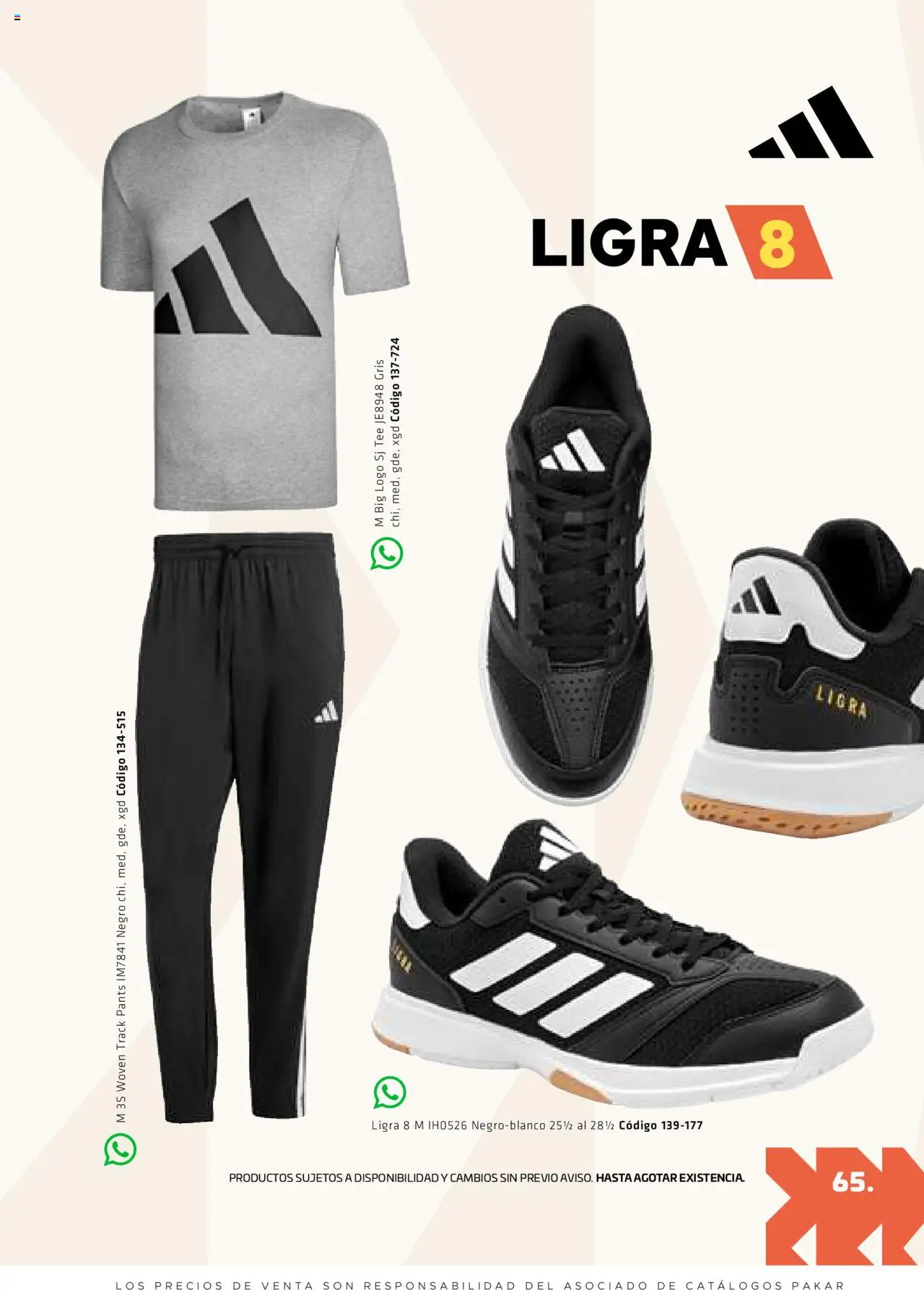 Nuevas ofertas de SC Pakar válidas en toda la República Mexicana desde el 29.08.2025. ¡Encuentra las mejores ofertas en SC Pakar - Catálogo Otoño Men Tomo 1! | Página: 65 | Productos: Pants