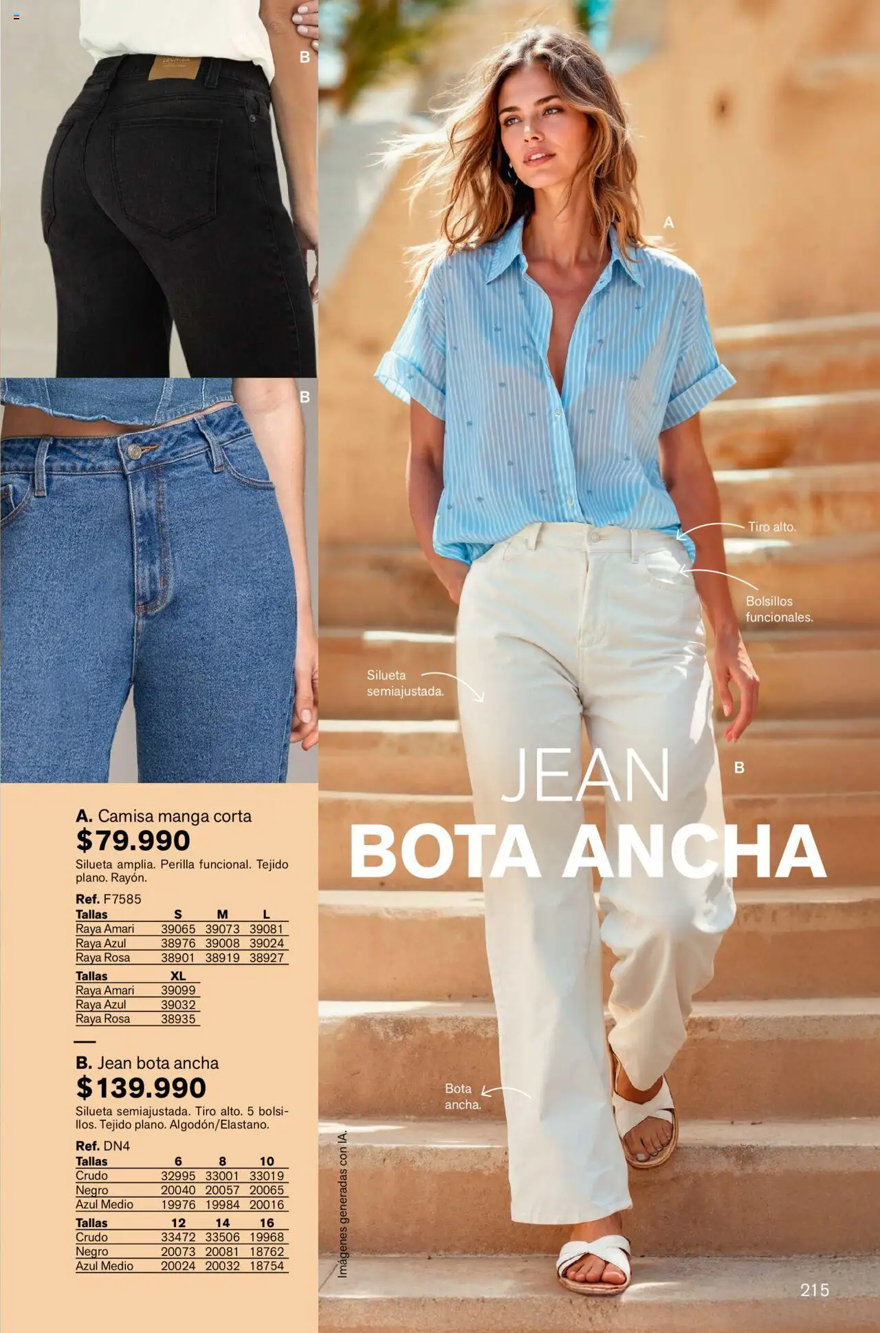 Leonisa revista - valida desde el 04.08.2025 | Página: 215 | Productos: Jean, Camisa