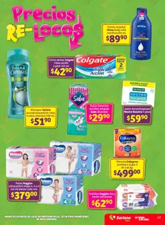 Nuevas ofertas de Soriana válidas en toda la República Mexicana desde el 25.07.2025. ¡Encuentra las mejores ofertas en Soriana - Julio Regalado Híper Nacional! | Página: 17