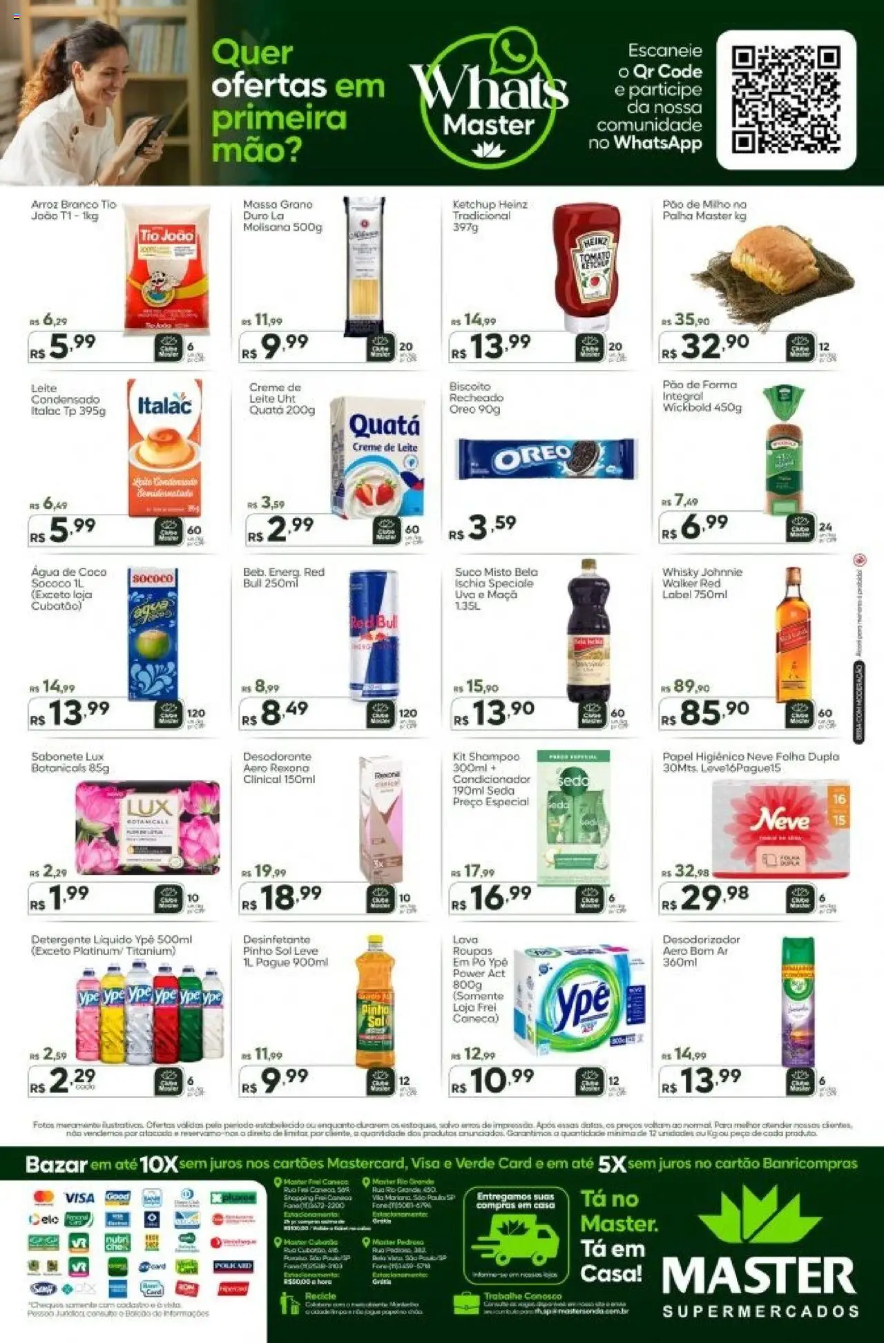 Master Folheto - válido de 19.09.2025 | Página: 2 | Produtos: Coco, Pão, Caneca, Creme