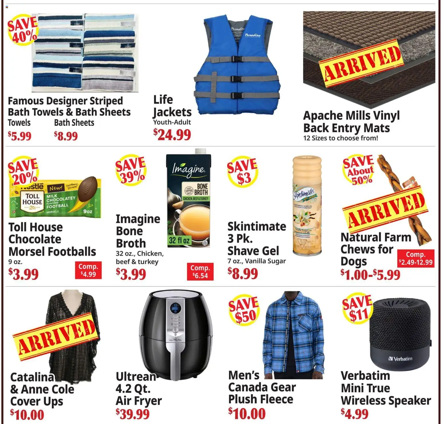 Ocean State Job Lot Ad - valid from 05.03.2026 | Page: 5 | Products: Milk, Chocolate, Speaker, UPS