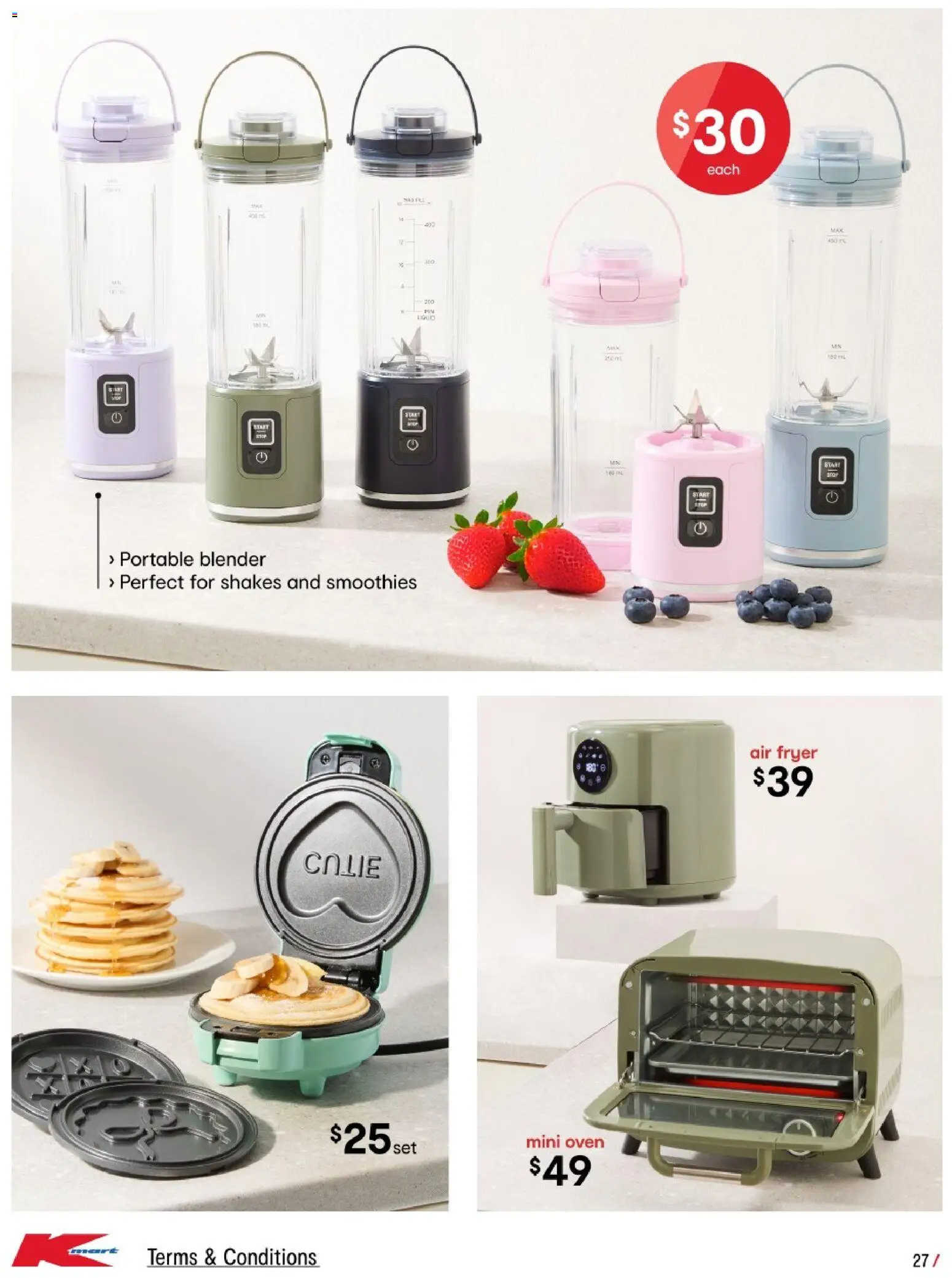 Kmart catalogue - valid from 29.01.2026 | Page: 27 | Products: Blender, Portable, Oven
