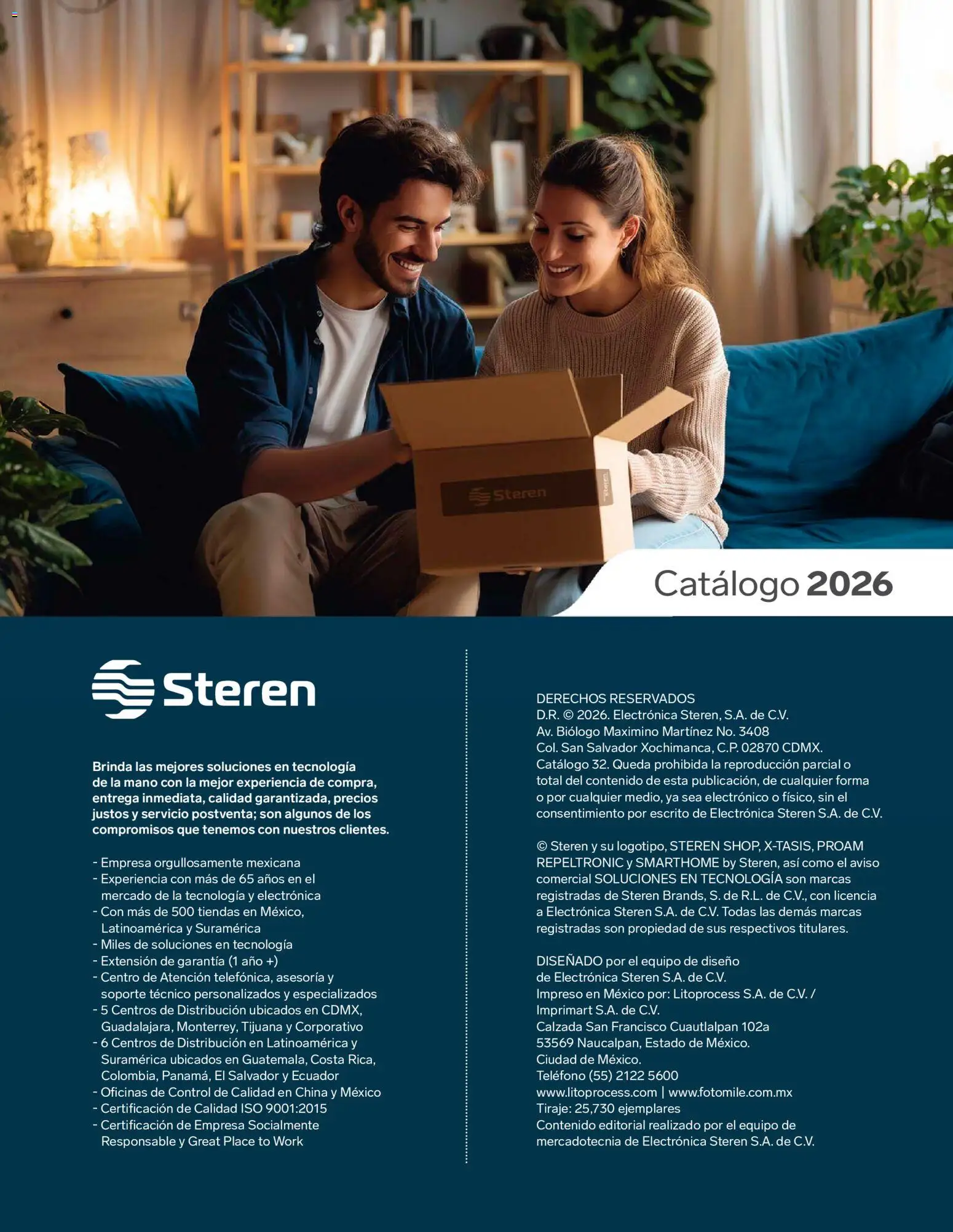 Nuevas ofertas de Steren válidas en toda la República Mexicana desde el 01.01.2026. ¡Encuentra las mejores ofertas en Steren catálogo! | Página: 395 | Productos: Extensión, Teléfono