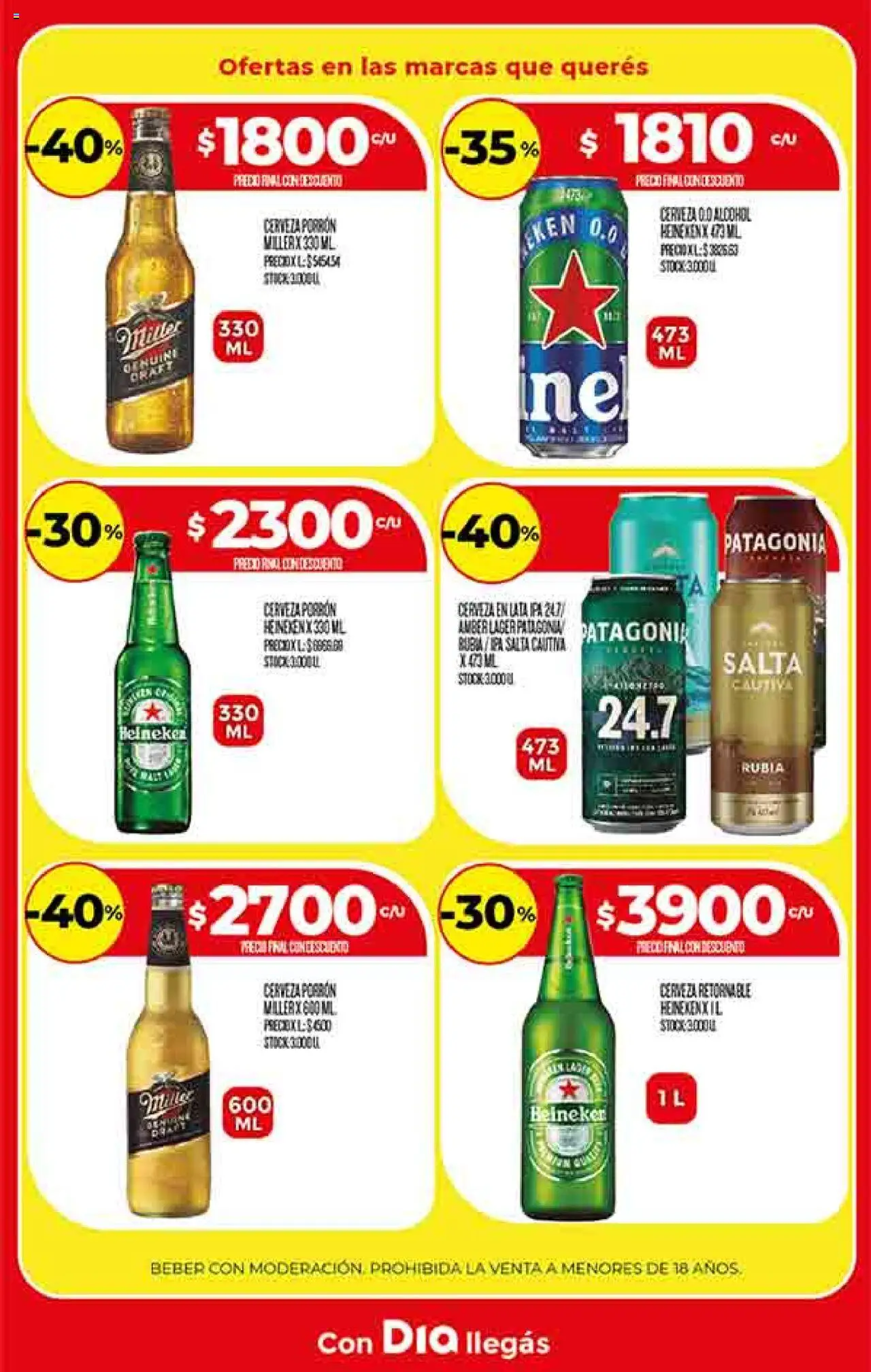 Supermercado DIA Ofertas │ válido desde el 20.08.2025 | Página: 17 | Productos: Cerveza