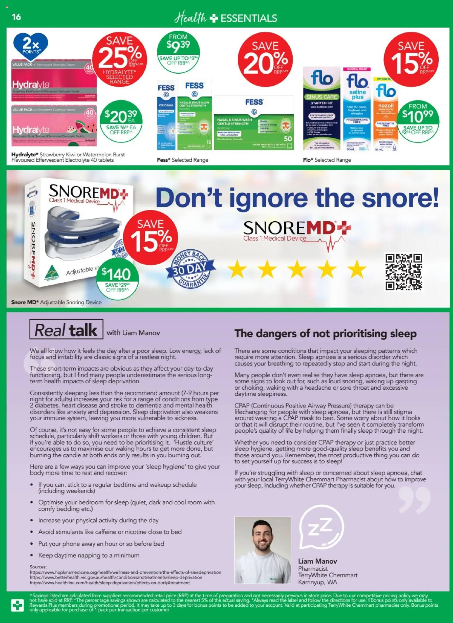 Terry White catalogue - valid from 23.10.2025 | Page: 16 | Products: Mask, Phone, Device, Sinus