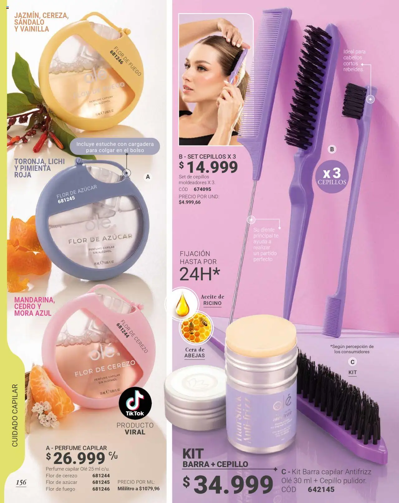 Carmel revista - valida desde el 01.12.2025 | Página: 156 | Productos: Bolso, Azucar, Perfume, Tintura