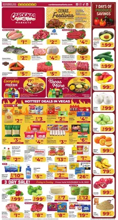 Preview of Cardenas weekly ads valid from 12.11.2025