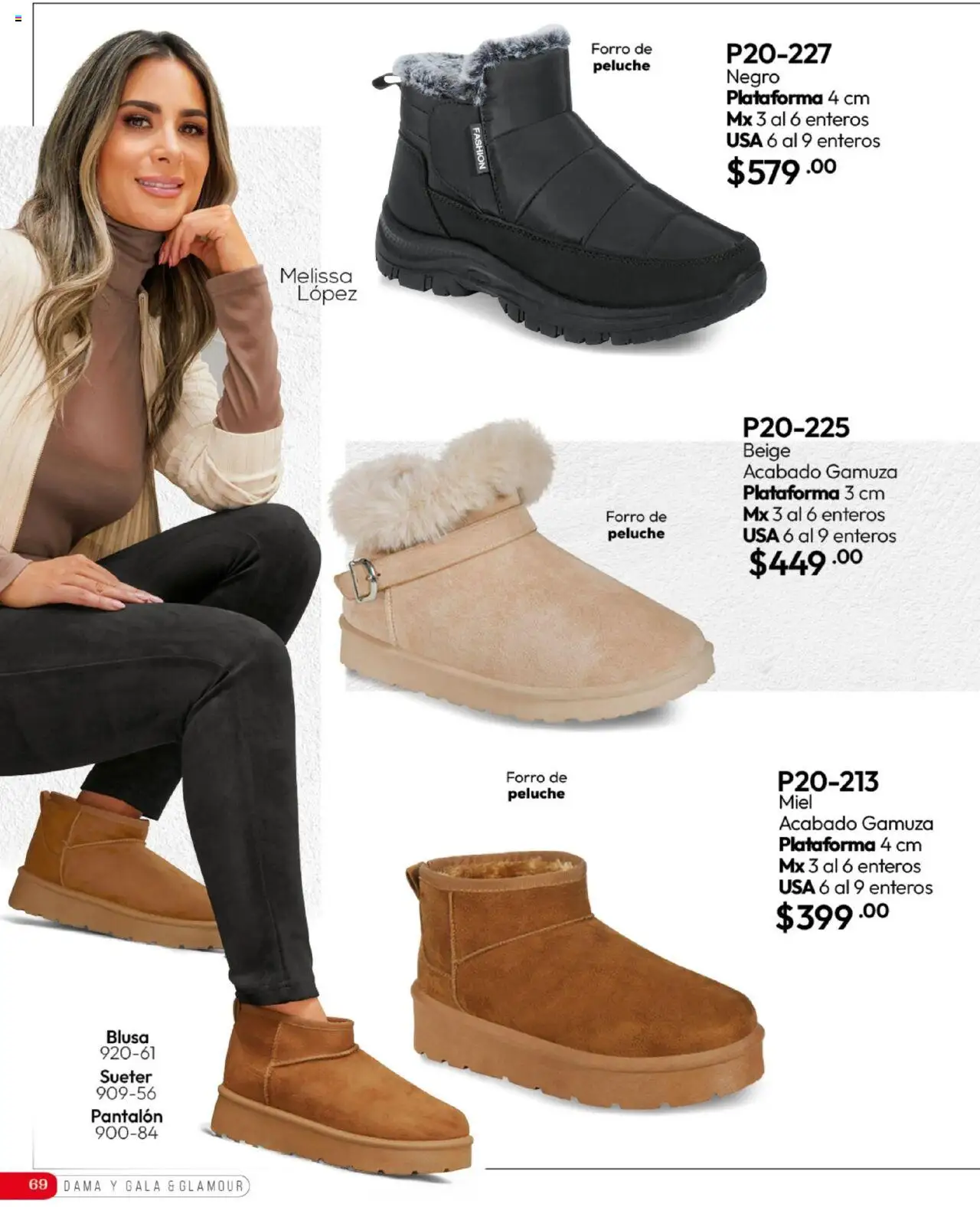 Nuevas ofertas de Cklass válidas en toda la República Mexicana desde el 16.09.2025. ¡Encuentra las mejores ofertas en Cklass - Catálogo Invierno Calzado! | Página: 70 | Productos: Blusa, Suéter, Gamuza