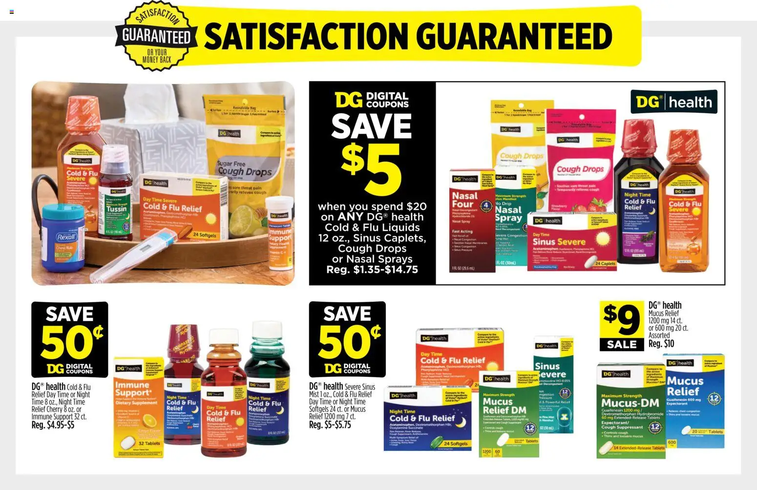 Dollar General Weekly Ad - valid from 11.01.2026 | Page: 9 | Products: Sugar, Bag