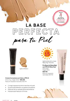 Mary Kay catálogo Invierno │ válido desde el 01.07.2025 | Página: 44 | Productos: Base de maquillaje, Maquillaje, Pre base, Crema