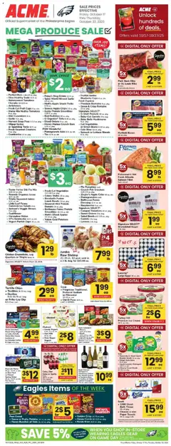 Preview of Acme weekly ads valid from 17.10.2025