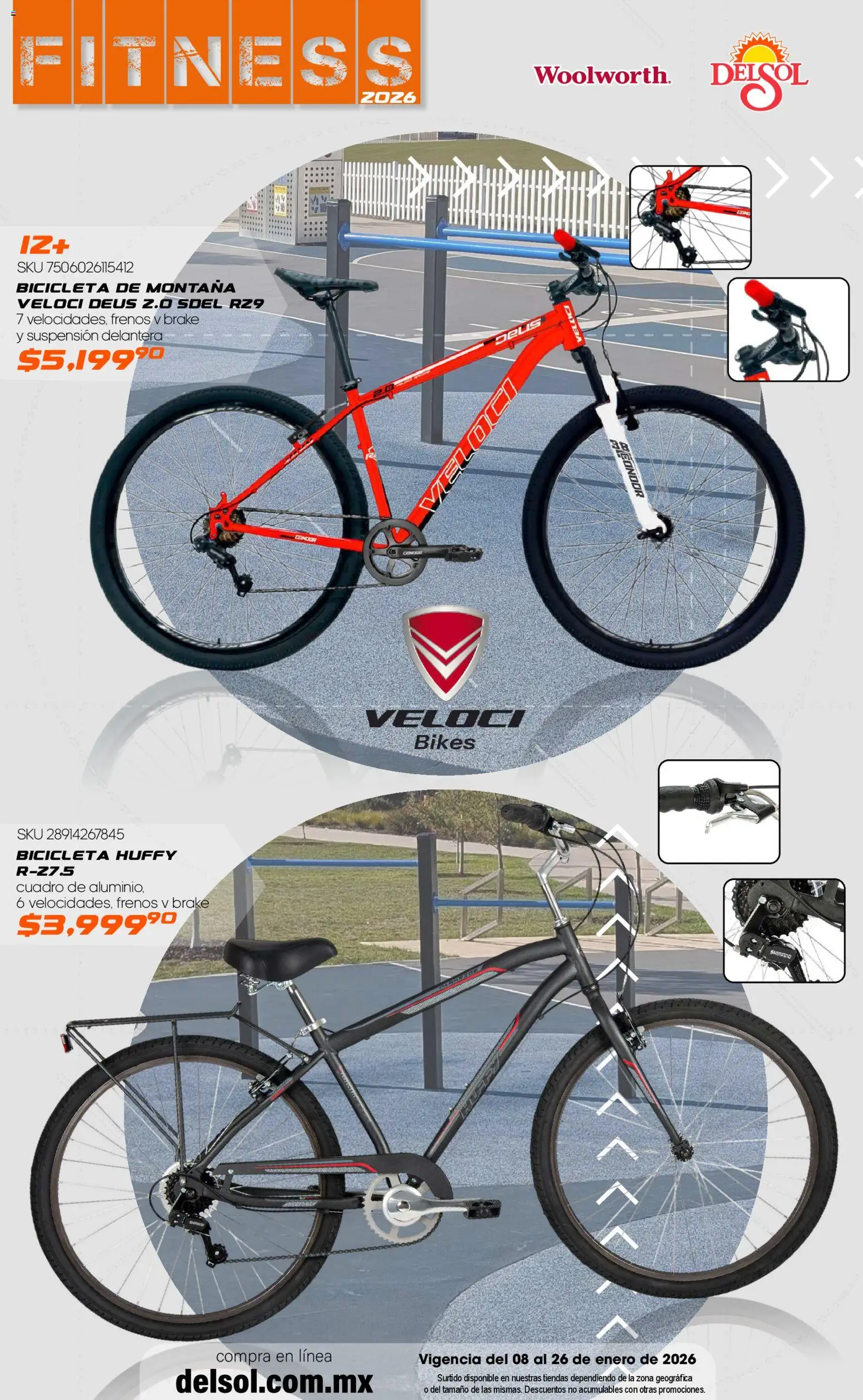 Nuevas ofertas de Del Sol y Woolworth válidas en toda la República Mexicana desde el 08.01.2026. ¡Encuentra las mejores ofertas en Del Sol y Woolworth catálogo Fitness! | Página: 19 | Productos: Cuadro