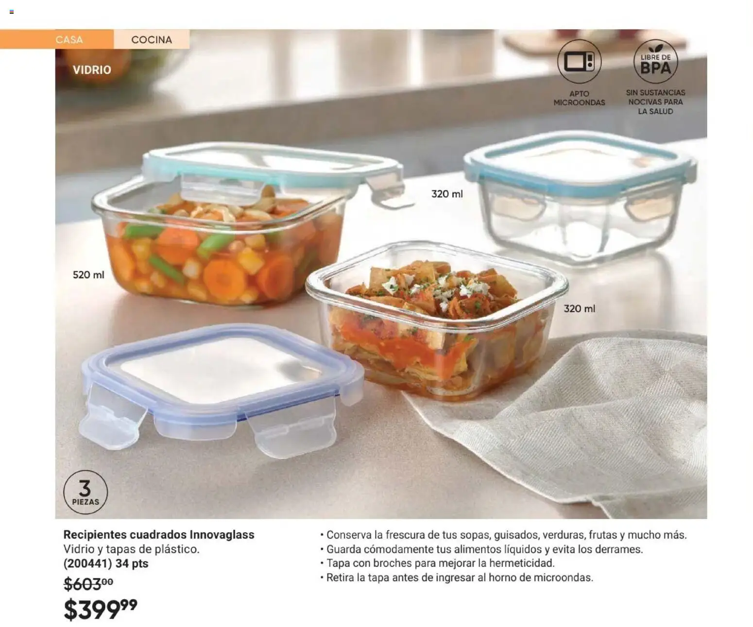 Nuevas ofertas de AVON válidas en toda la República Mexicana desde el 30.01.2026. ¡Encuentra las mejores ofertas en AVON Casa & Estilo 3 2026! | Página: 54 | Productos: Horno, Microondas, Cocina