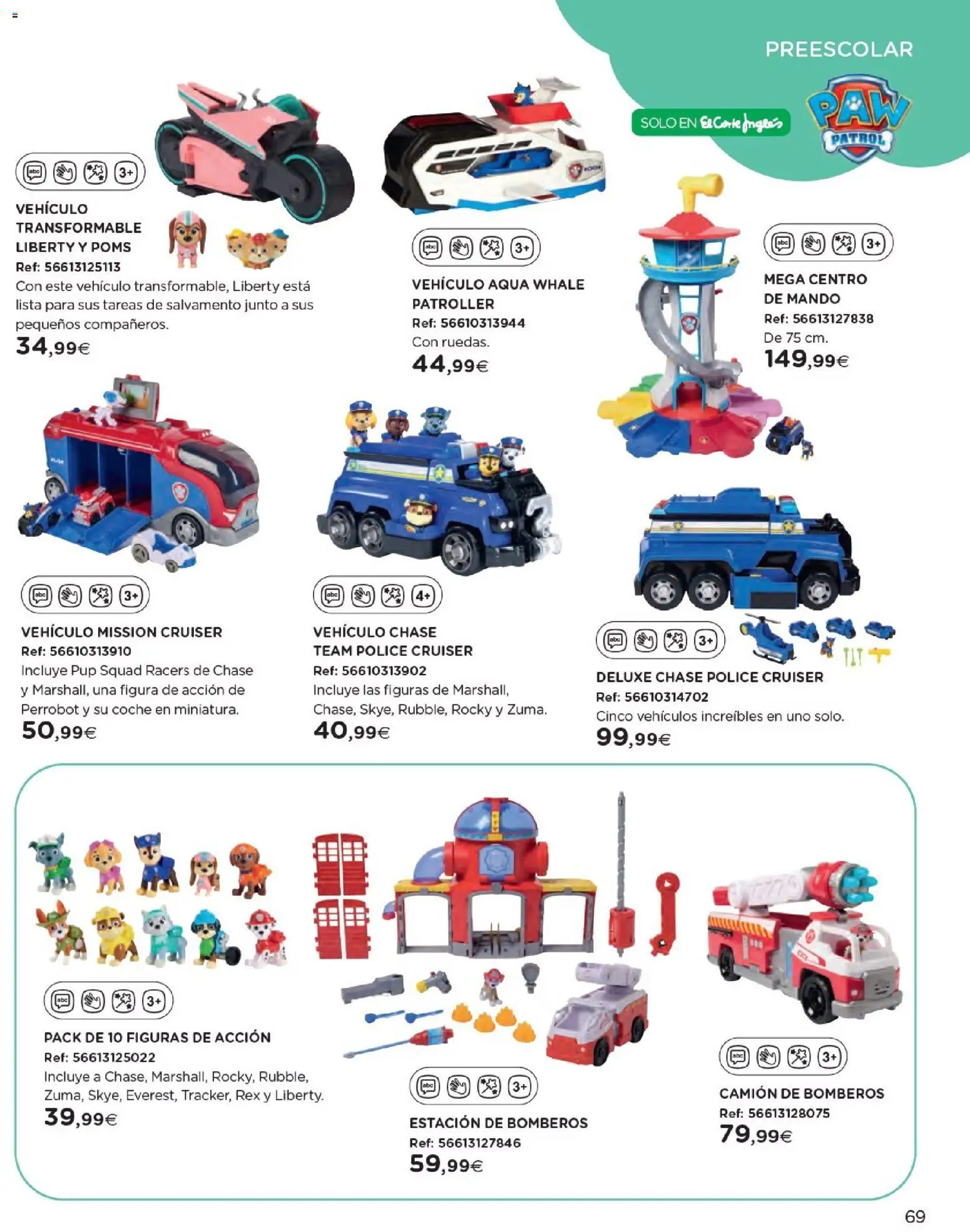 Nuevas ofertas de El Corte Inglés válidas en toda la República Mexicana desde el 27.10.2025. ¡Encuentra las mejores ofertas en El Corte Inglés catálogo Juguetes! | Página: 69