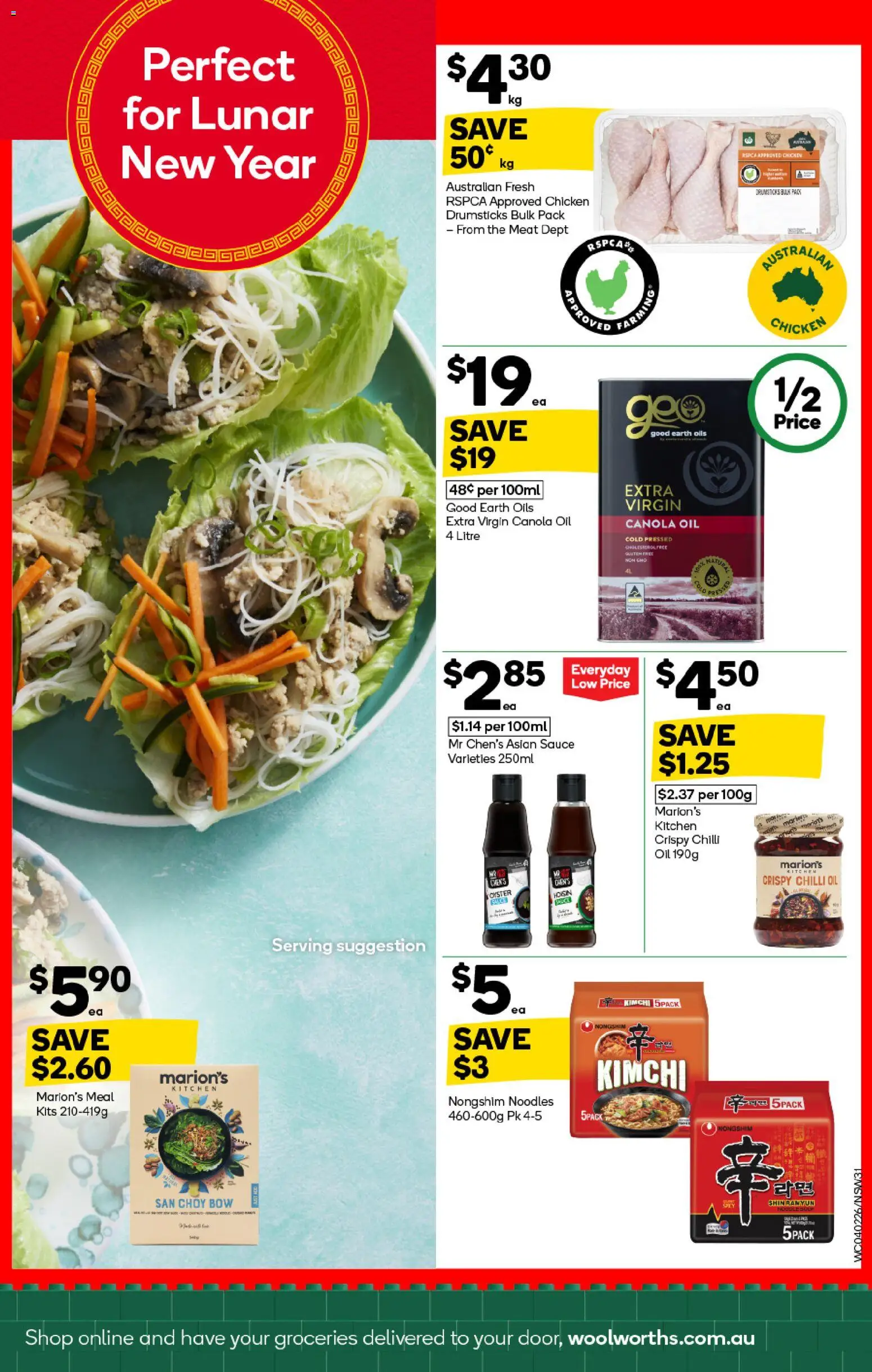 Woolworths catalogue - valid from 04.02.2026 | Page: 31 | Products: Kits, Chicken, Sauce, Soup