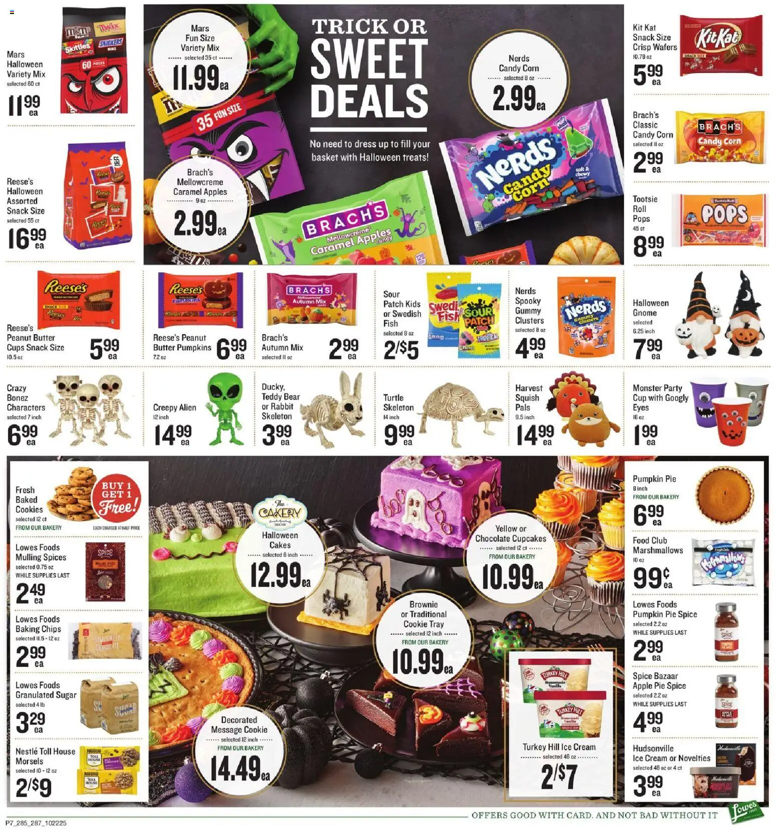 Lowes Foods Weekly Ad - NC - valid from 22.10.2025 | Page: 11 | Products: Butter, Apples, Cookies, Dress