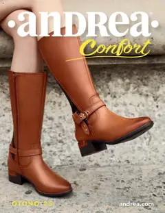 Vista previa de Andrea - CCatálogo Calzado Confort Otoño, nuevo folleto de la tienda, válido en México a partir del 24.08.2025