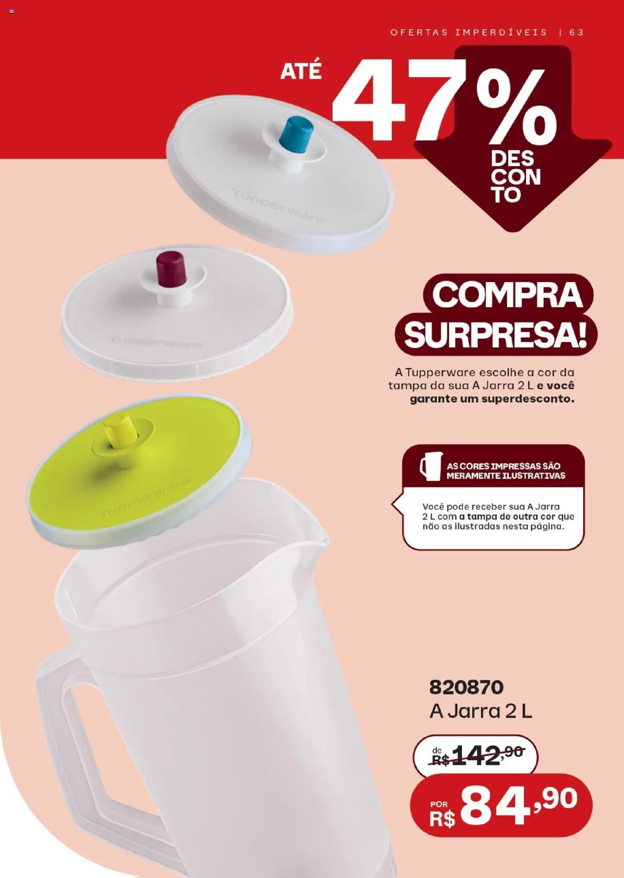 Tupperware Folheto - válido de 01.08.2025 | Página: 87 | Produtos: Jarra