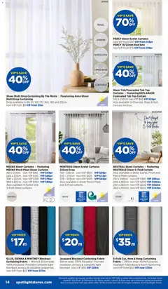 Preview of Spotlight  Catalogue  - valid from 21.01.2026 | Page: 14 | Products: Curtain, Light, Pencil