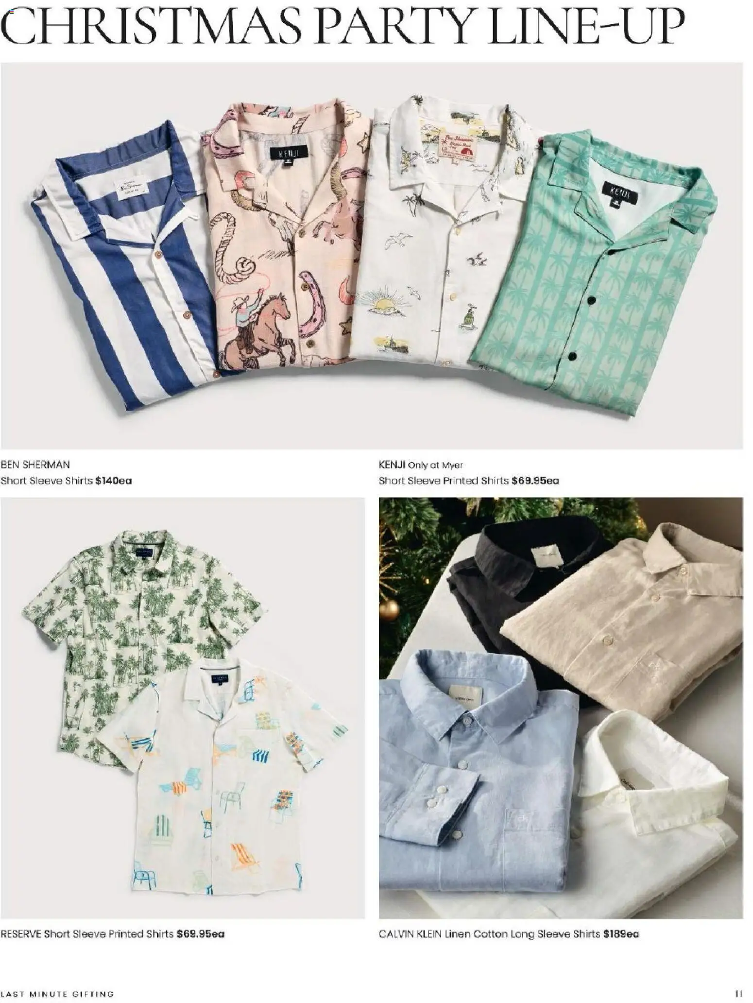 Myer catalogue - valid from 04.12.2025 | Page: 11 | Products: Linen, Long sleeve