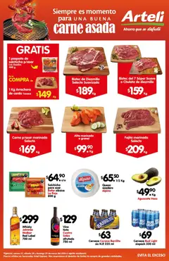 Vista previa de Arteli folleto Carne Express, nuevo folleto de la tienda, válido en México a partir del 27.03.2026