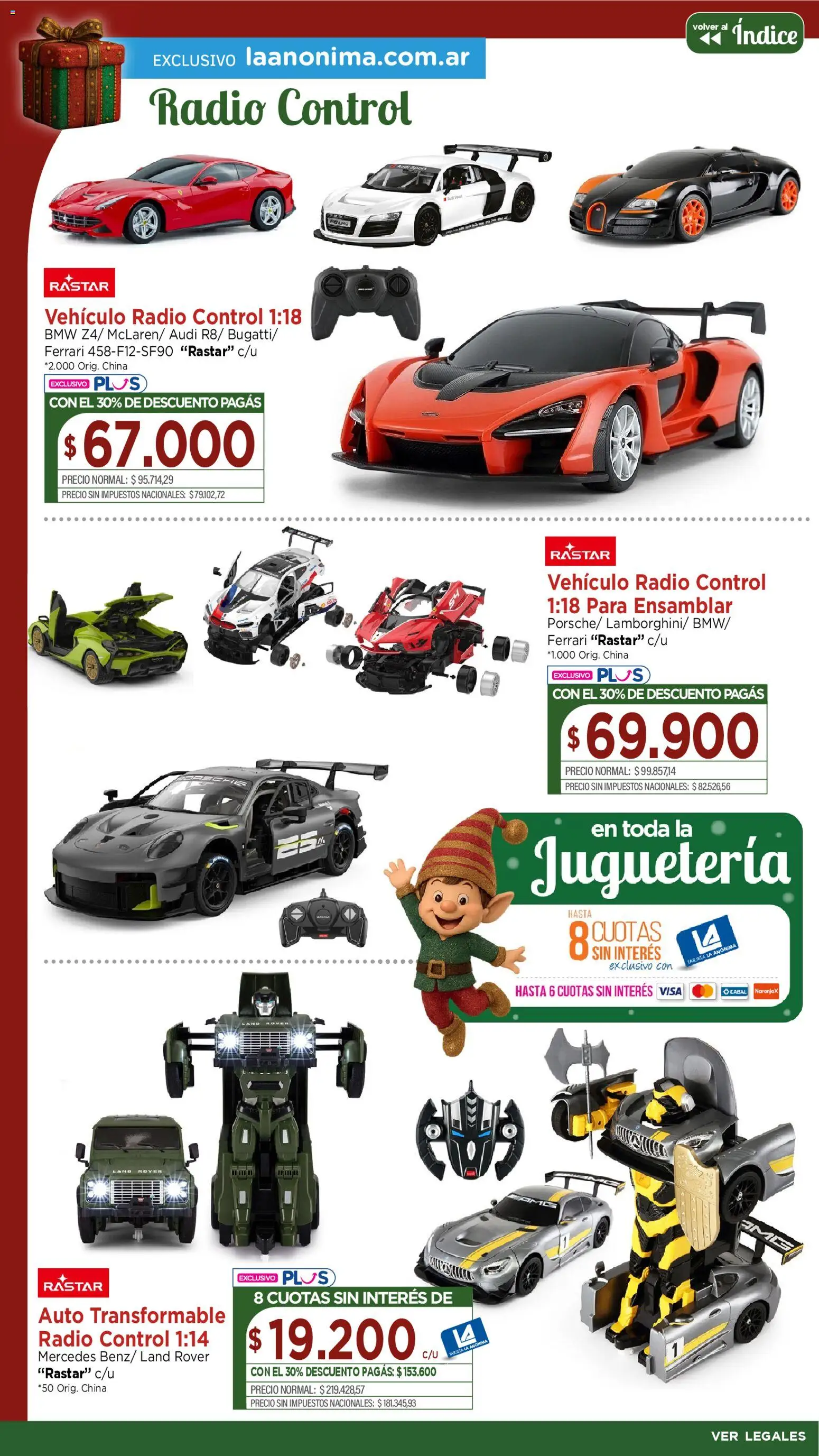 La Anonima Juguetes Fiestas │ válido desde el 11.12.2025 | Página: 9 | Productos: Radio