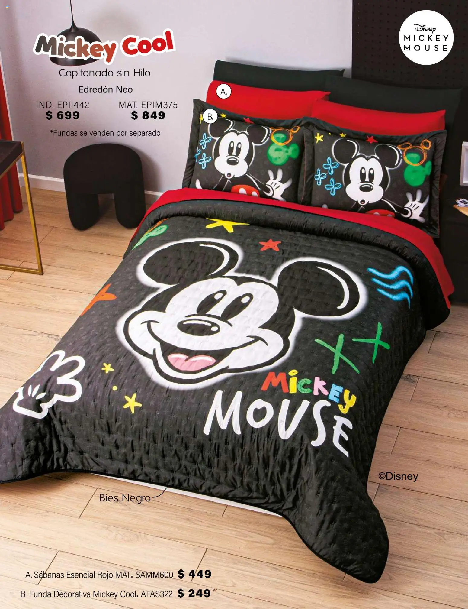 Nuevas ofertas de Colchas Concord válidas en toda la República Mexicana desde el 27.11.2025. ¡Encuentra las mejores ofertas en Colchas Concord catálogo Infantil! | Página: 17 | Productos: Mouse, Funda, Sabanas