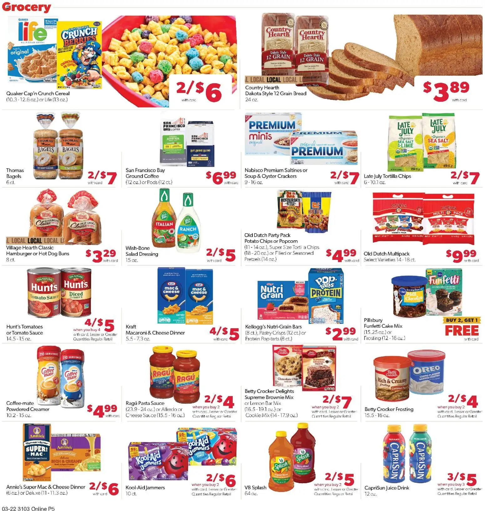 Family Fare Weekly Ad - ND - valid from 22.03.2026 | Page: 10 | Products: Cheese, Salad, Lemon, Onion