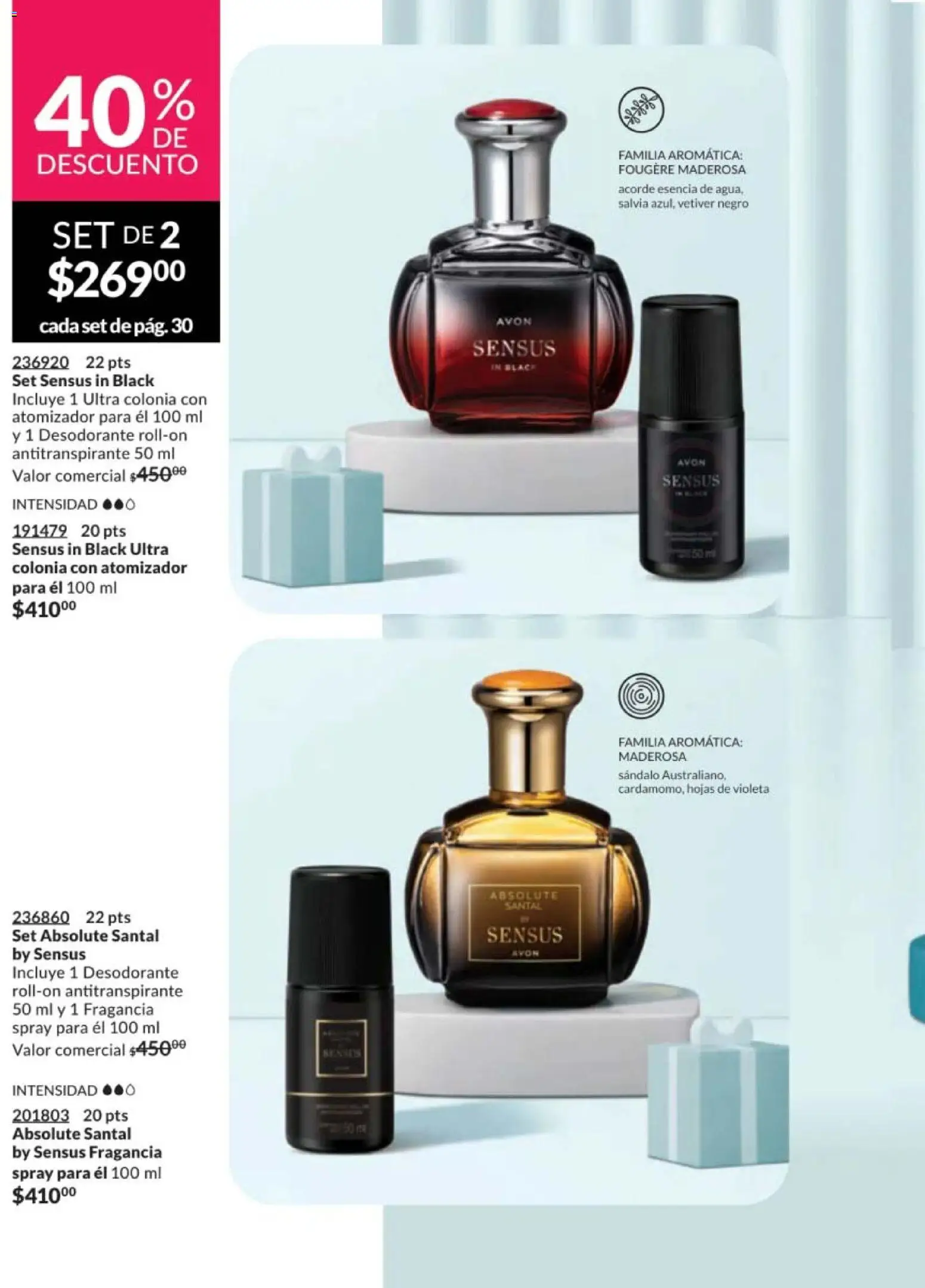 Nuevas ofertas de AVON válidas en toda la República Mexicana desde el 10.01.2026. ¡Encuentra las mejores ofertas en AVON campaña 2 2026! | Página: 26 | Productos: Desodorante, Antitranspirante, Fragancia