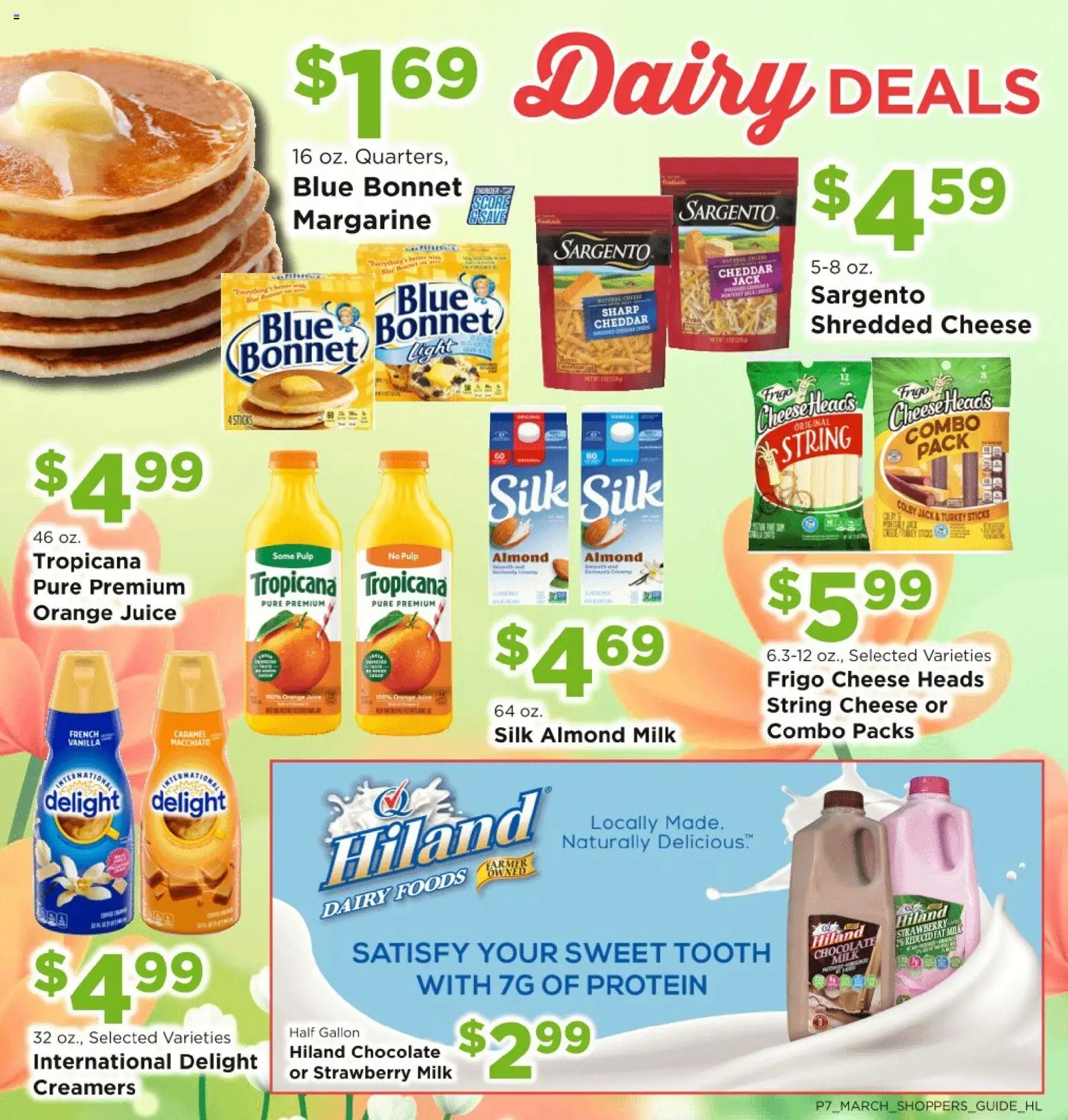 Homeland Bring Savings Home Shopper's Guide - valid from 01.03.2026 | Page: 7 | Products: Milk, Cheese, Chocolate, Juice