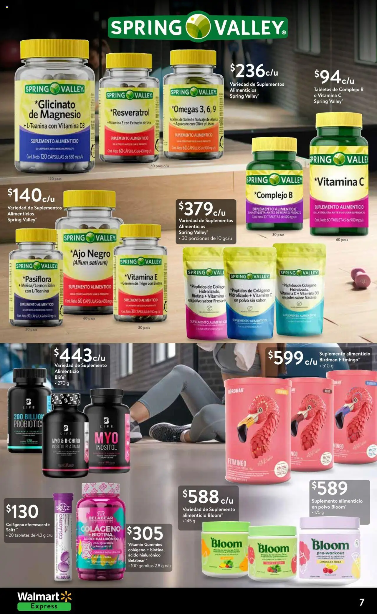 Nuevas ofertas de Walmart Express válidas en toda la República Mexicana desde el 17.09.2025. ¡Encuentra las mejores ofertas en Walmart Express - Folleto - Dale a tu piel el glow! | Página: 7 | Productos: Fresa, Aguacate, Uva, Gomitas