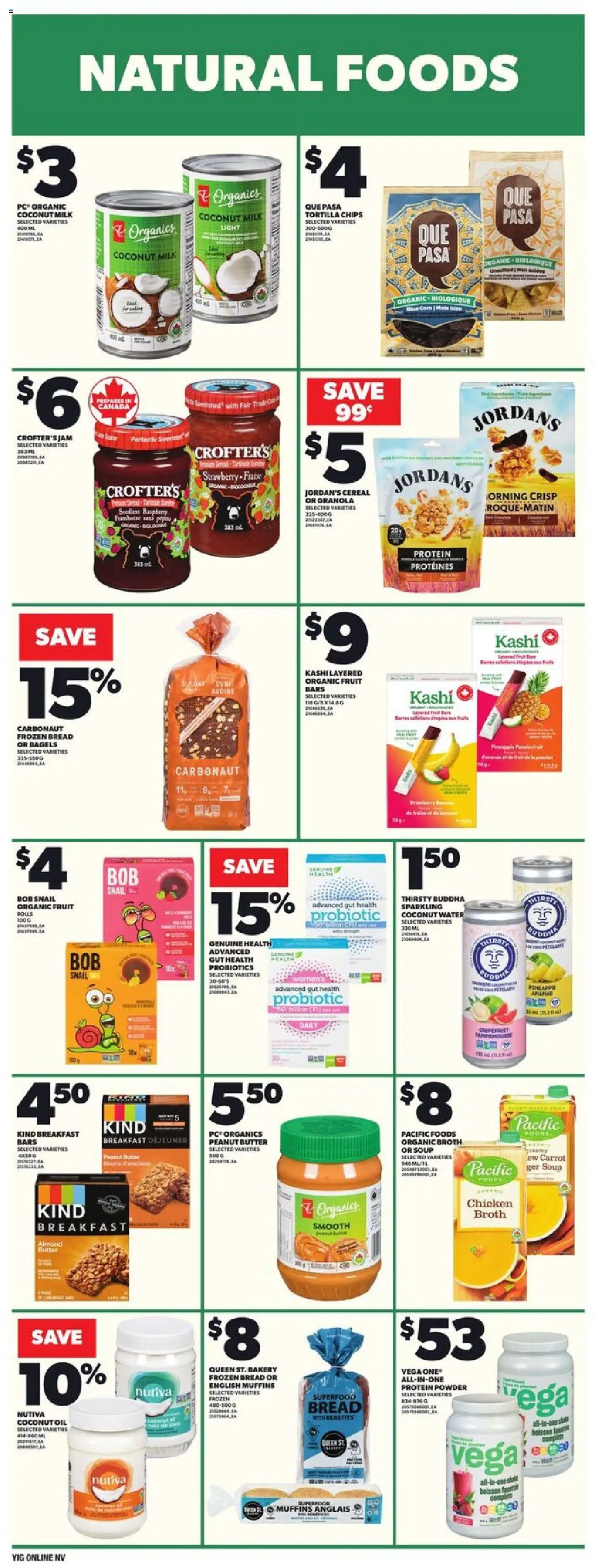 Independent Grocer flyer valid from 14.08.2025 | Page: 11 | Products: Powder, Milk, Butter, Chicken