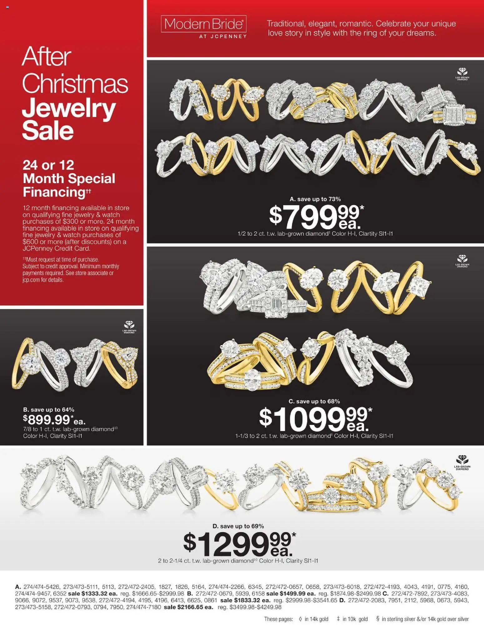 JCPenney After-Christmas Jewelry Sale - valid from 26.12.2025 | Page: 4 | Products: Ring, Watch