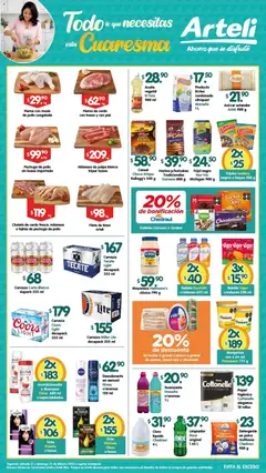Vista previa de Arteli folleto, nuevo folleto de la tienda, válido en México a partir del 21.02.2026