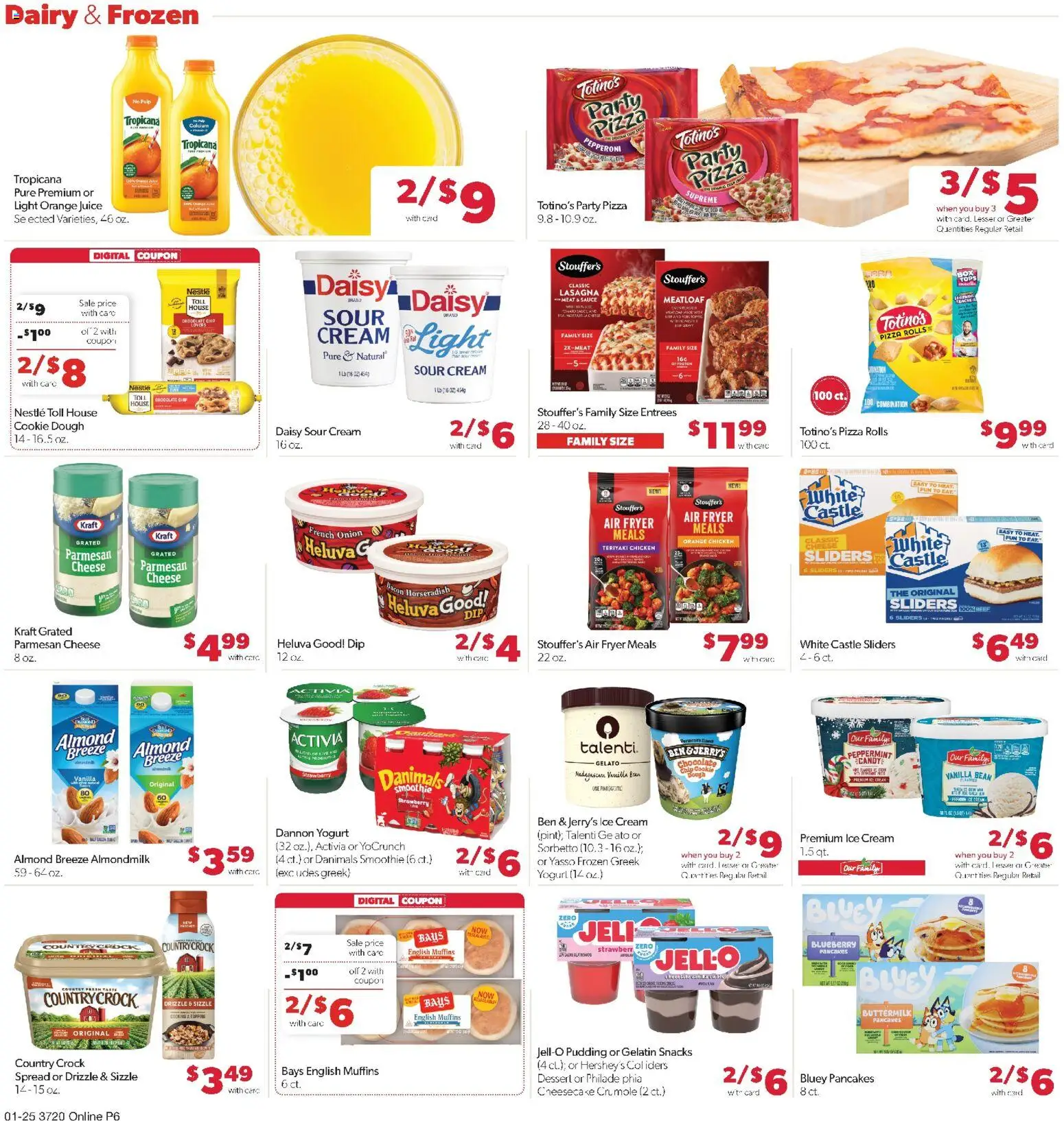 Family Fare Weekly Ad - NE - valid from 25.01.2026 | Page: 10 | Products: Pizza, Cream, Sauce, Onion