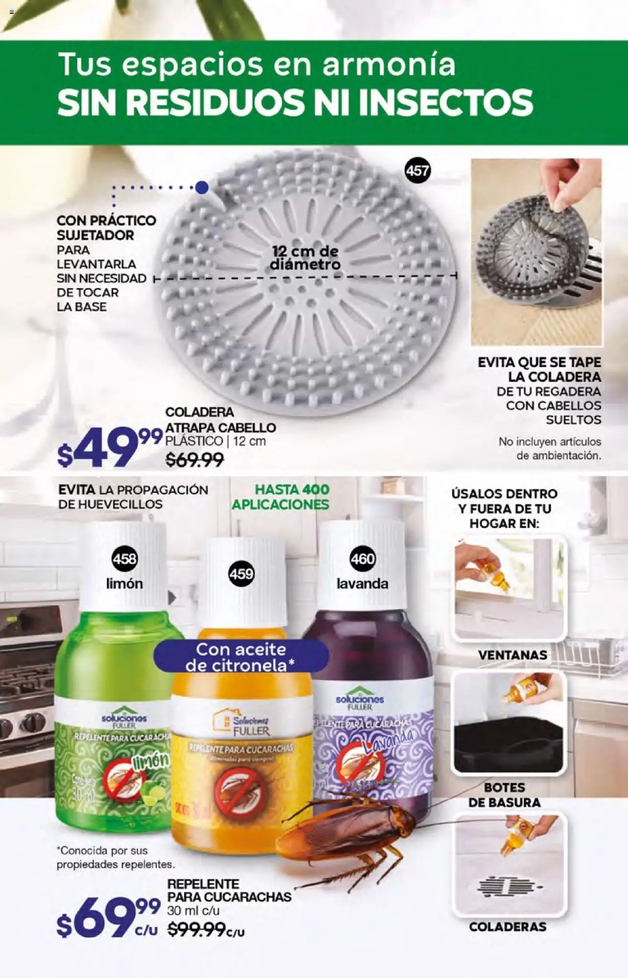 Nuevas ofertas de Fuller válidas en toda la República Mexicana desde el 01.10.2025. ¡Encuentra las mejores ofertas en Fuller - Campaña 13 2025! | Página: 158 | Productos: Limón, Aceite, Repelente, Regadera