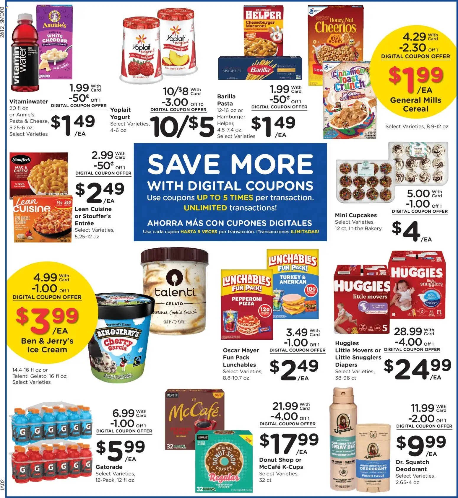 Smith's Weekly Ad - WY - valid from 22.04.2026 | Page: 7 | Products: Cheese, Coffee, Peach, Case