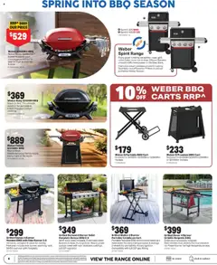 Mitre 10 catalogue - valid from 10.09.2025 | Page: 6 | Products: Cart, Accessories, Grill, Iron