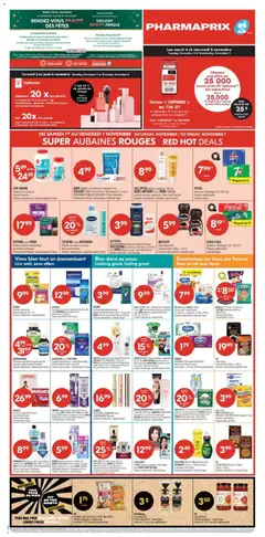 Preview of PEPSI, Boissons/Beverages (12 x 355 mL) Produits sélectionnés/Selected Types from shop Pharmaprix valid from 01.11.2025 | Page: 3 | Products: PC, Toothpaste, Detergent, Shower