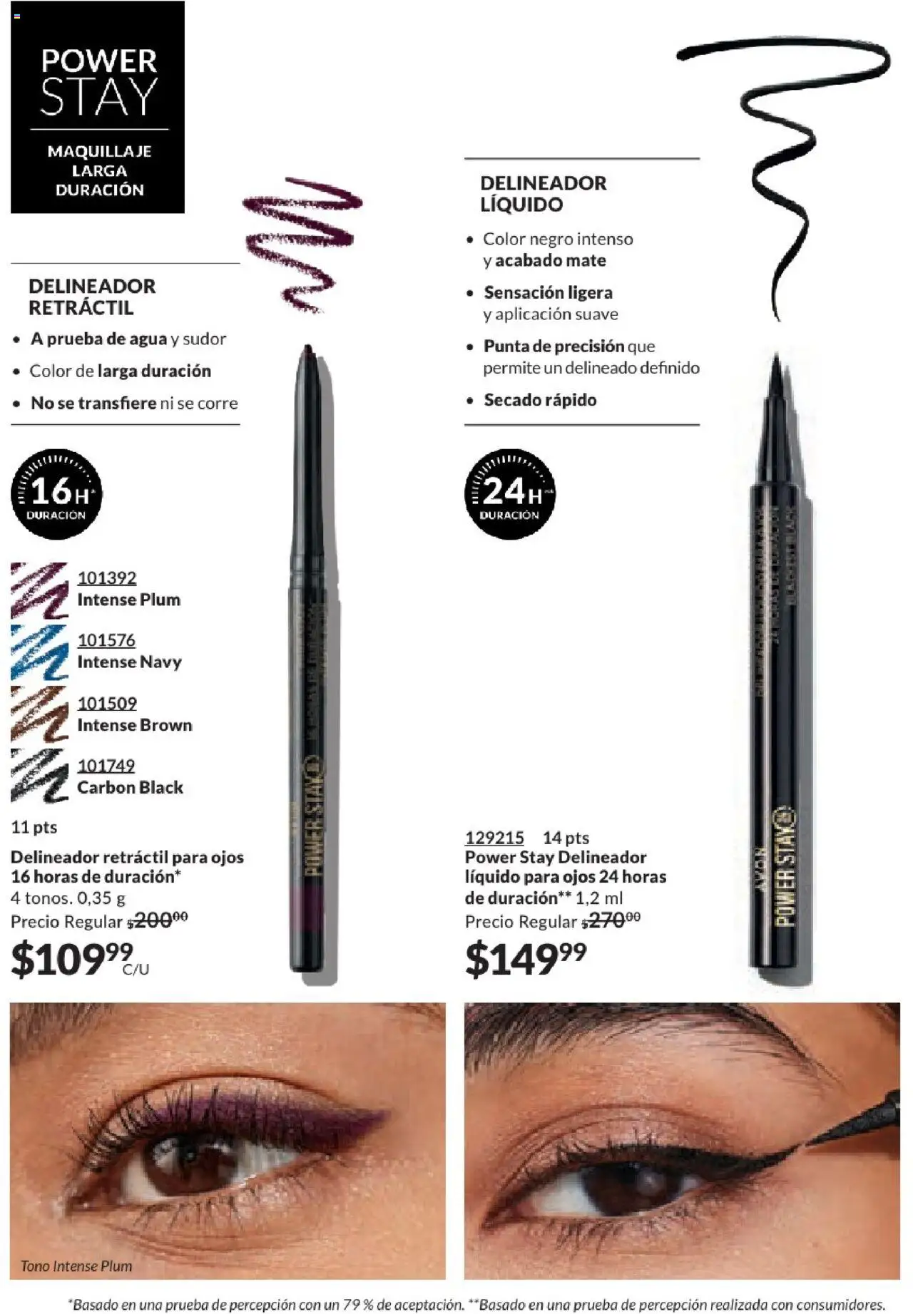 Nuevas ofertas de AVON válidas en toda la República Mexicana desde el 17.03.2025. ¡Encuentra las mejores ofertas en AVON campaña 7 2025! | Página: 52 | Productos: Agua, Mate, Maquillaje, Delineador