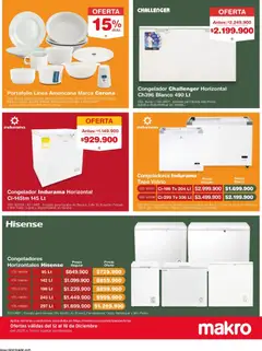 Makro - Dota Tu Negocio -  Vista previa de la revista de la tienda Makro valido desde el 12.12.2025 | Página: 4 | Productos: Congelador