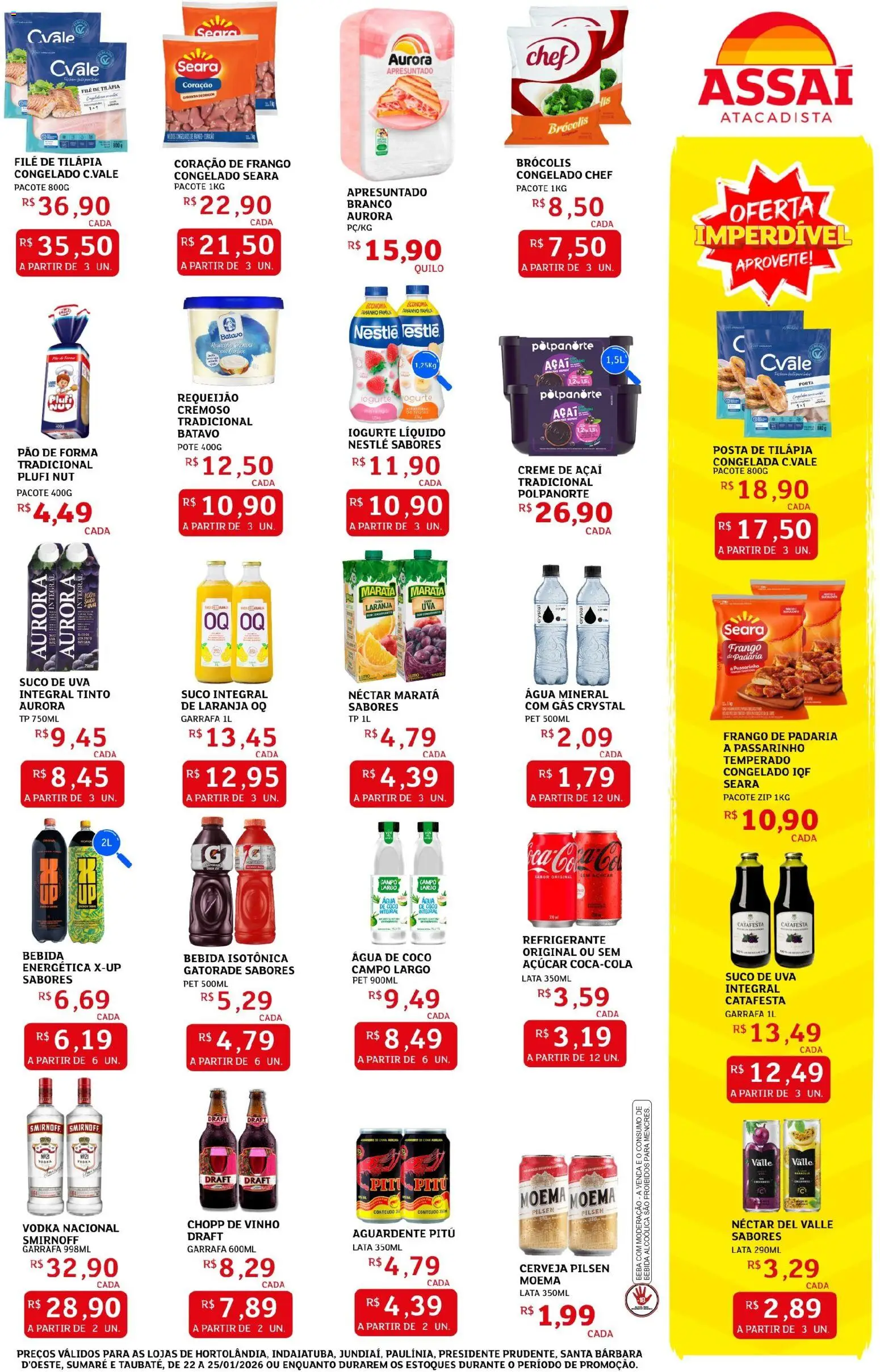 Assaí Atacadista Folheto - válido de 22.01.2026 | Página: 3