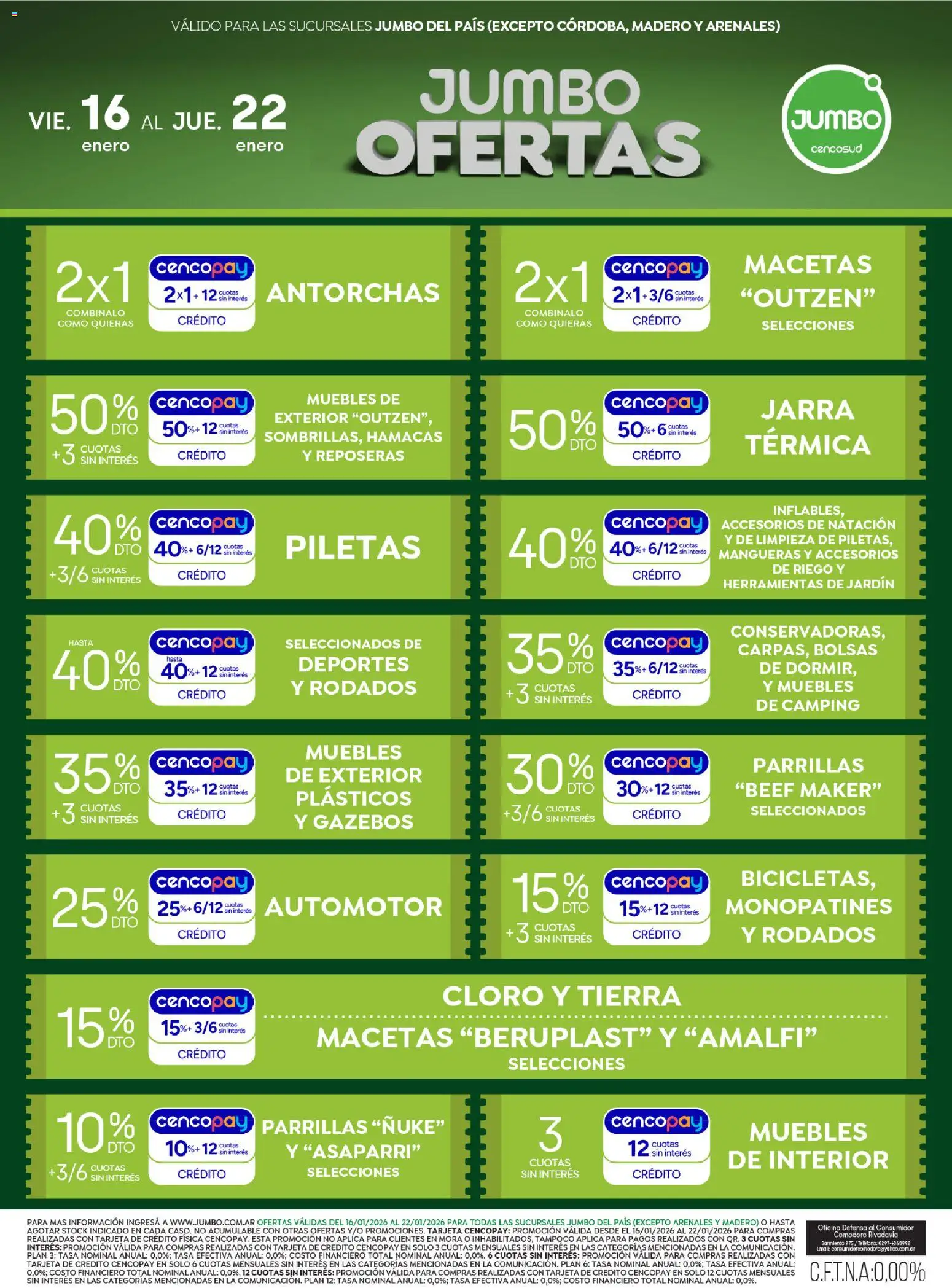 Jumbo - Ofertas | Electro y Hogar │ válido desde el 16.01.2026 | Página: 3 | Productos: Teléfono, Jarra, Térmica