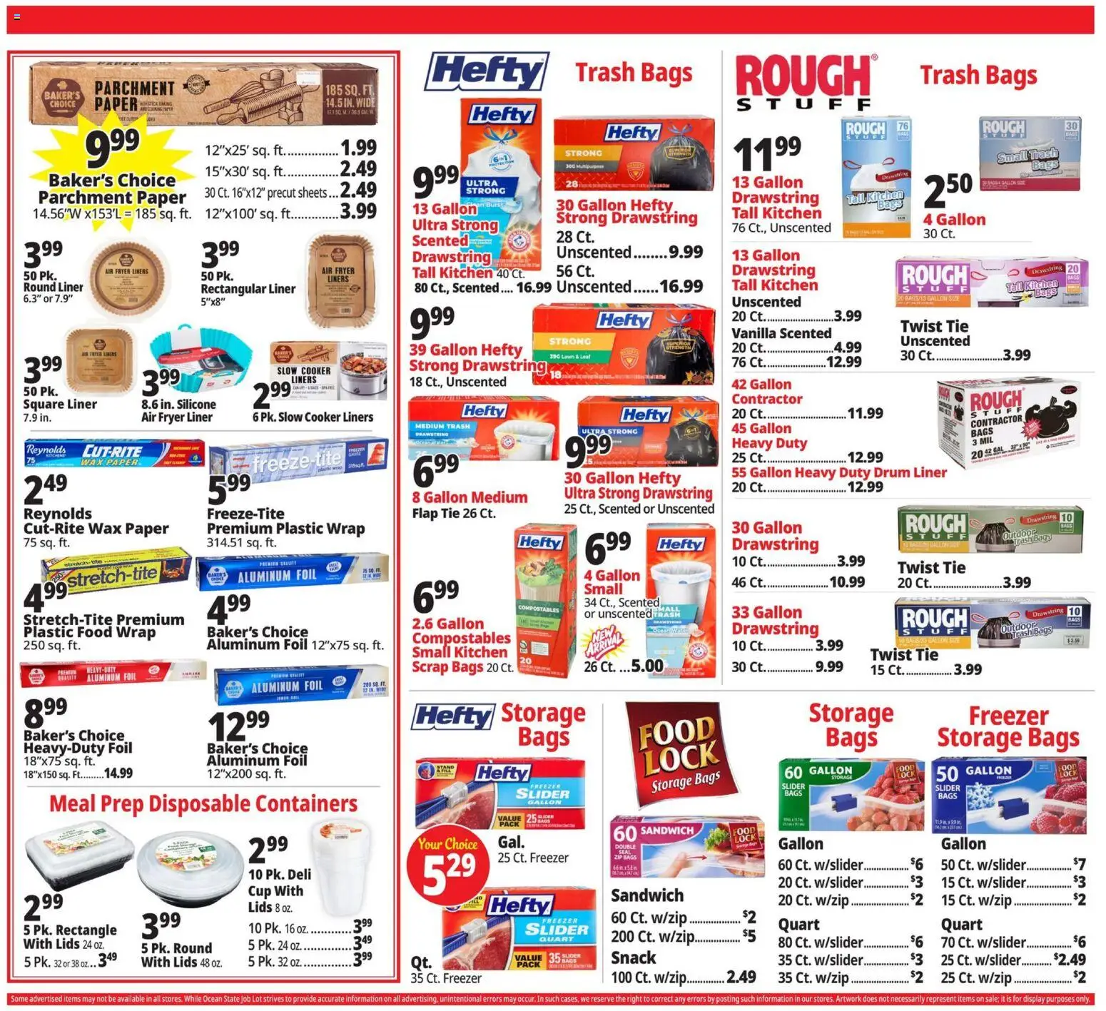 Ocean State Job Lot Weekly Ad - valid from 09.04.2026 | Page: 24 | Products: Fryer, Cooker, Freezer
