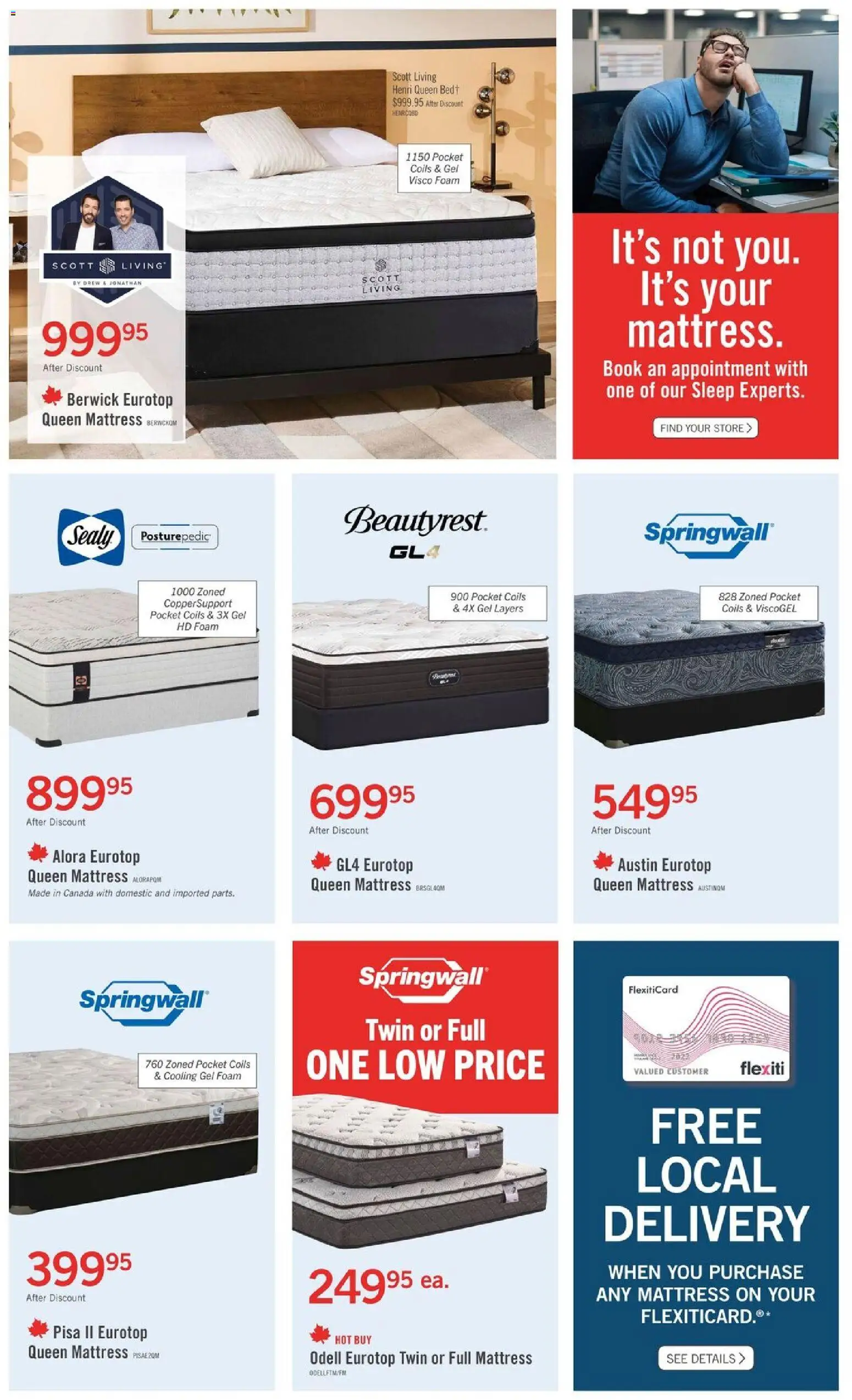 The Brick flyer valid from 29.01.2026 | Page: 5 | Products: Mattress