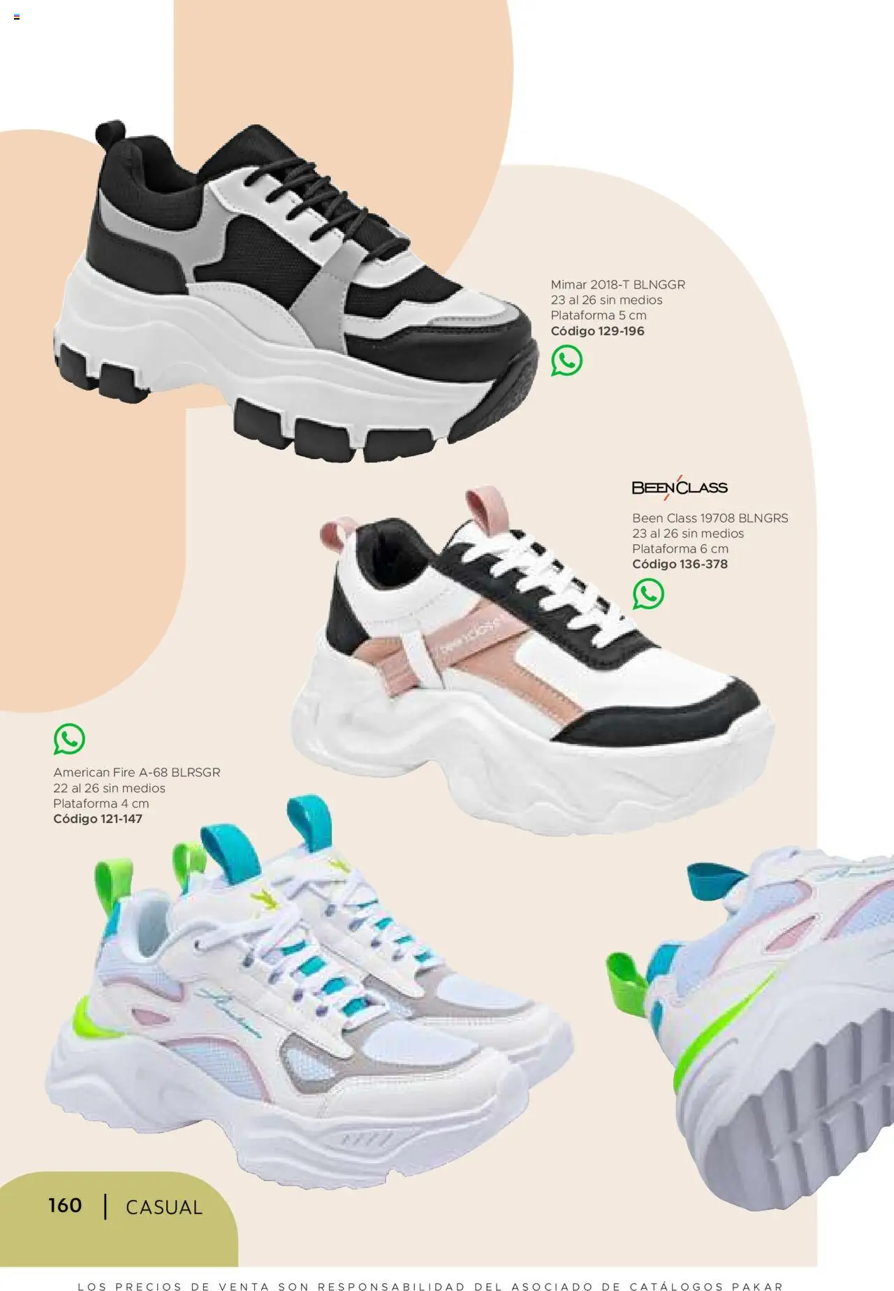 Nuevas ofertas de SC Pakar válidas en toda la República Mexicana desde el 24.07.2025. ¡Encuentra las mejores ofertas en SC Pakar - Catálogo Casual otoño / invierno! | Página: 160