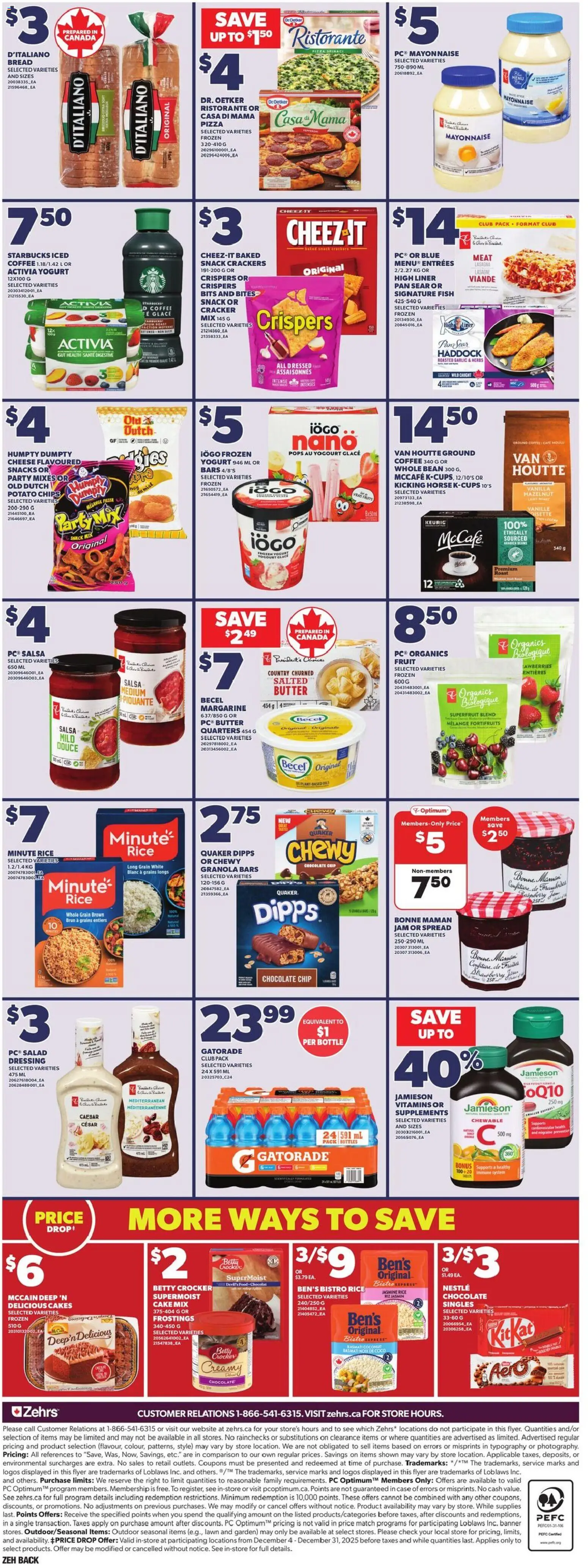Zehrs flyer valid from 25.12.2025 | Page: 4