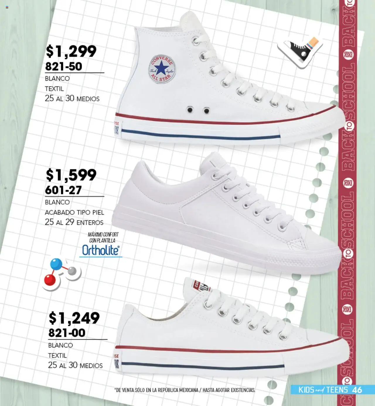 Nuevas ofertas de Cklass válidas en toda la República Mexicana desde el 01.02.2025. ¡Encuentra las mejores ofertas en Cklass catálogo Back to school! | Página: 47