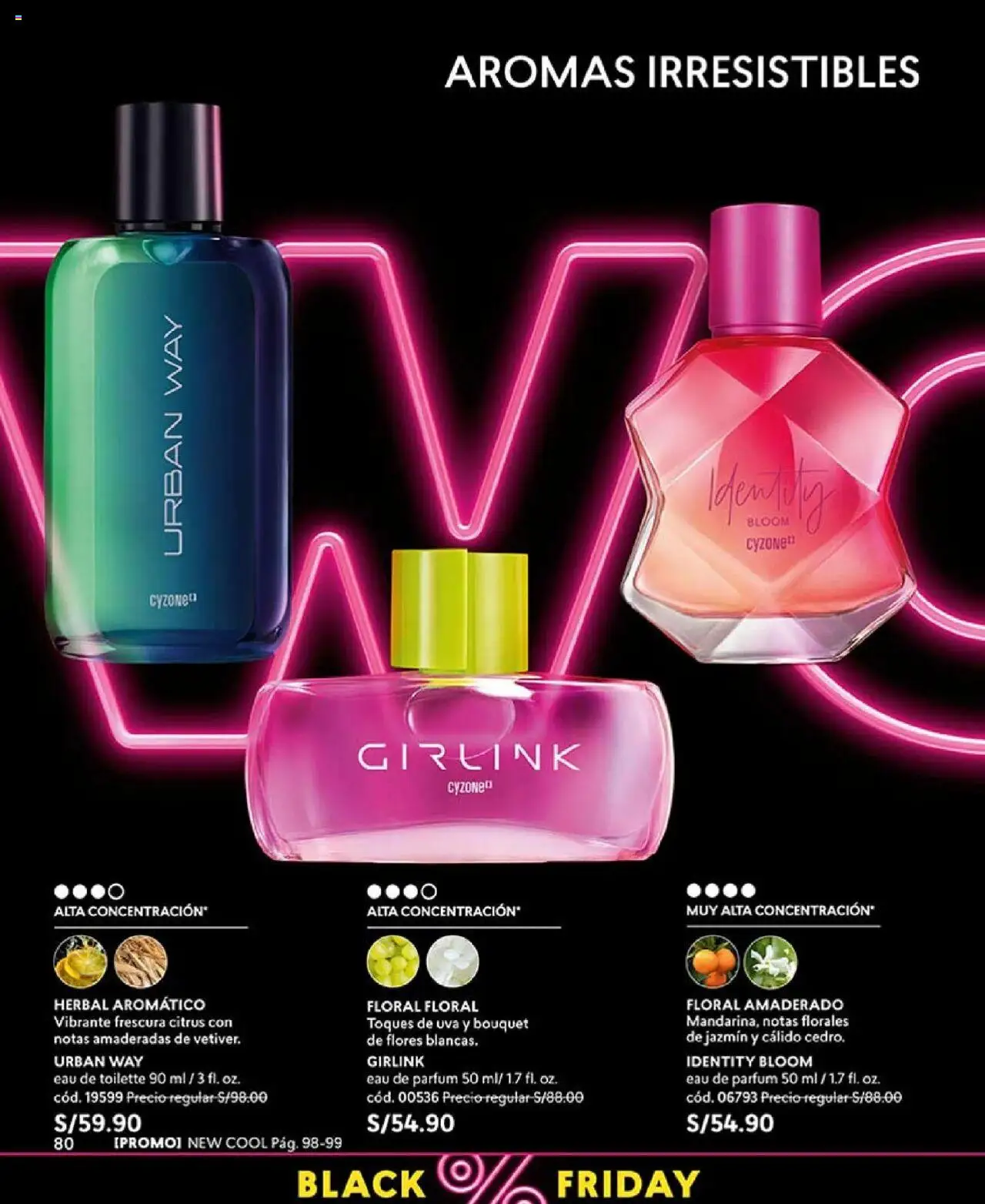Catálogo CyZone válido desde 03.10.2025 | Página: 94 | Productos: EAU de Toilette
