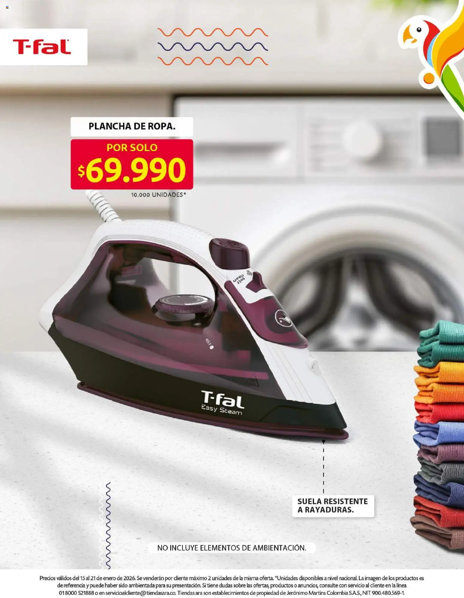 Ara revista - valida desde el 15.01.2026 | Página: 21 | Productos: Plancha, Sobre